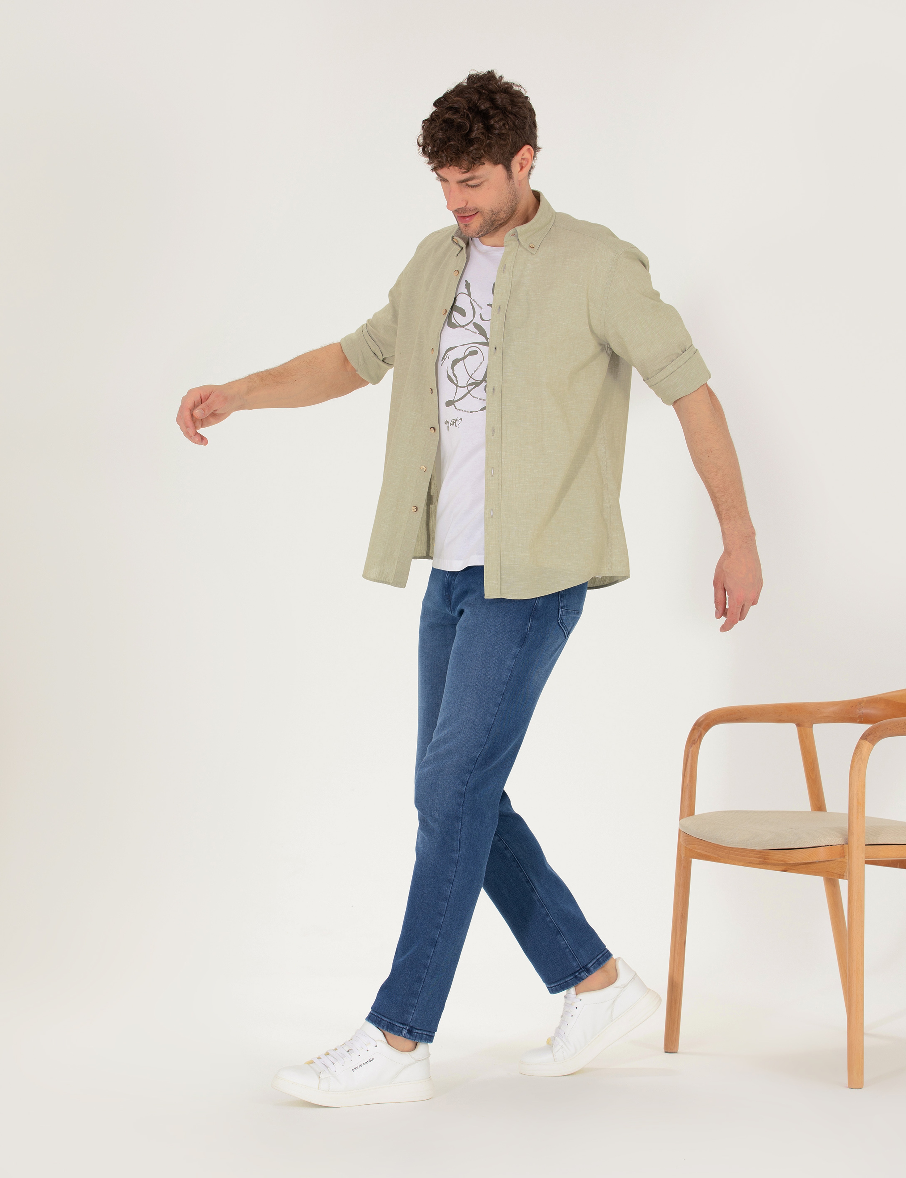 Mavi Straight Fit Jean Pantolon - Image 3