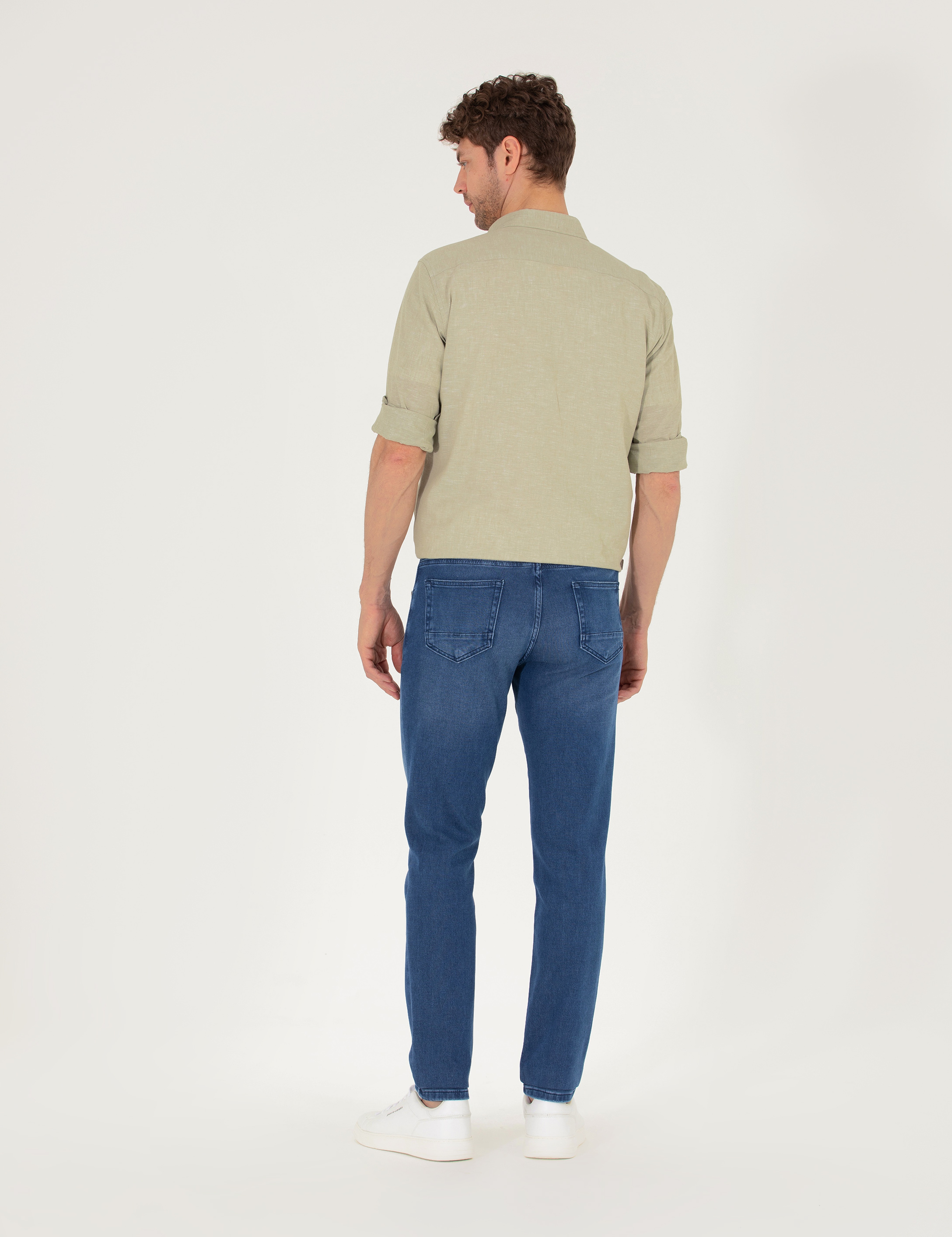 Mavi Straight Fit Jean Pantolon - Image 4