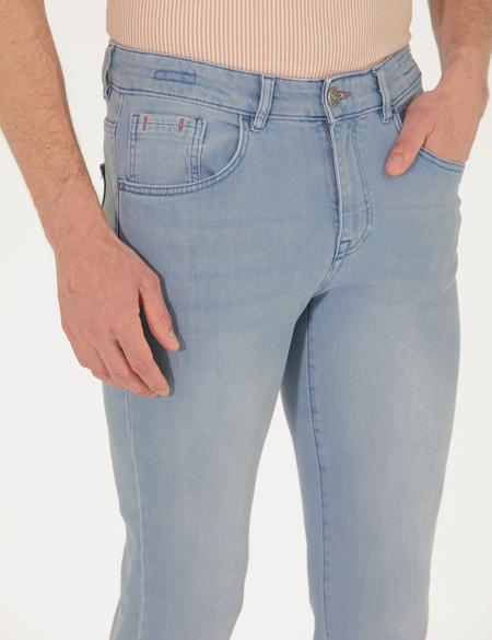 Açık Mavi Slim Fit Jean Pantolon - 50265306055