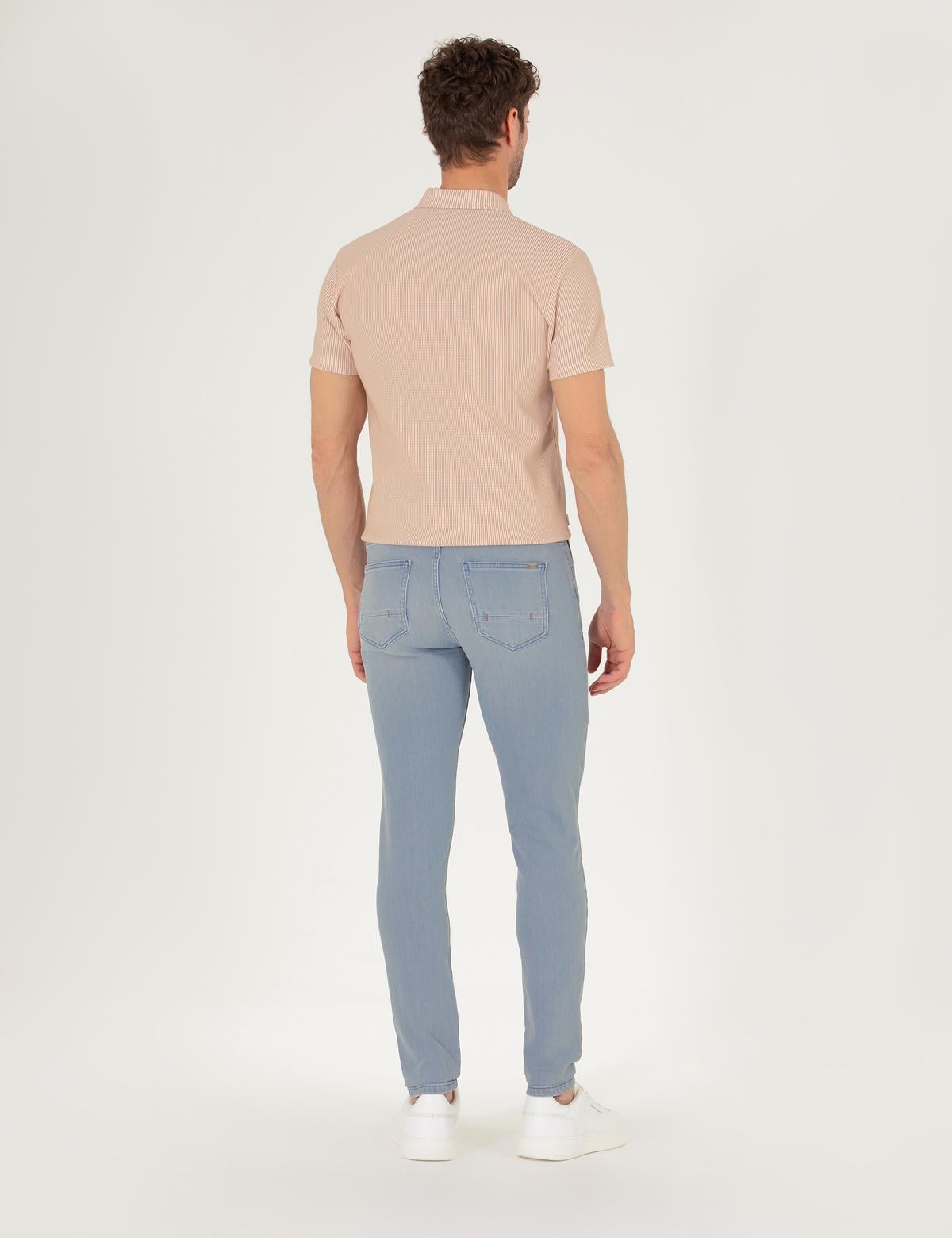 Açık Mavi Slim Fit Jean Pantolon - 50265306055