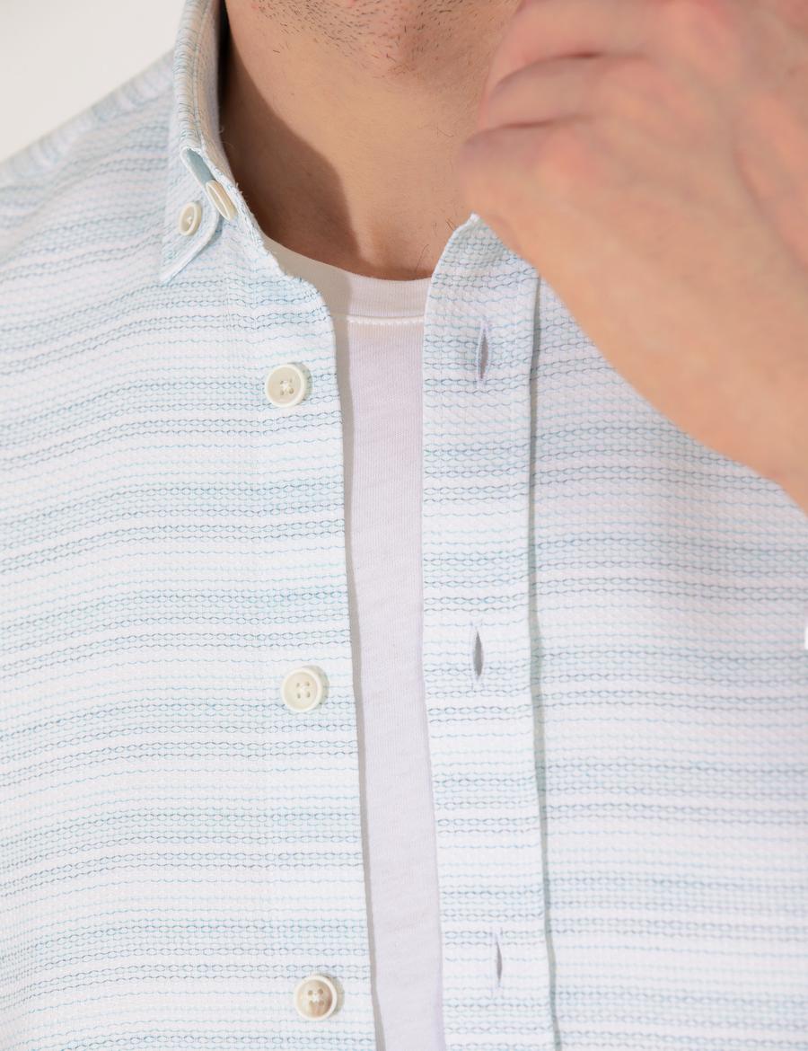 Zümrüt Slim Fit Uzun Kollu Gömlek