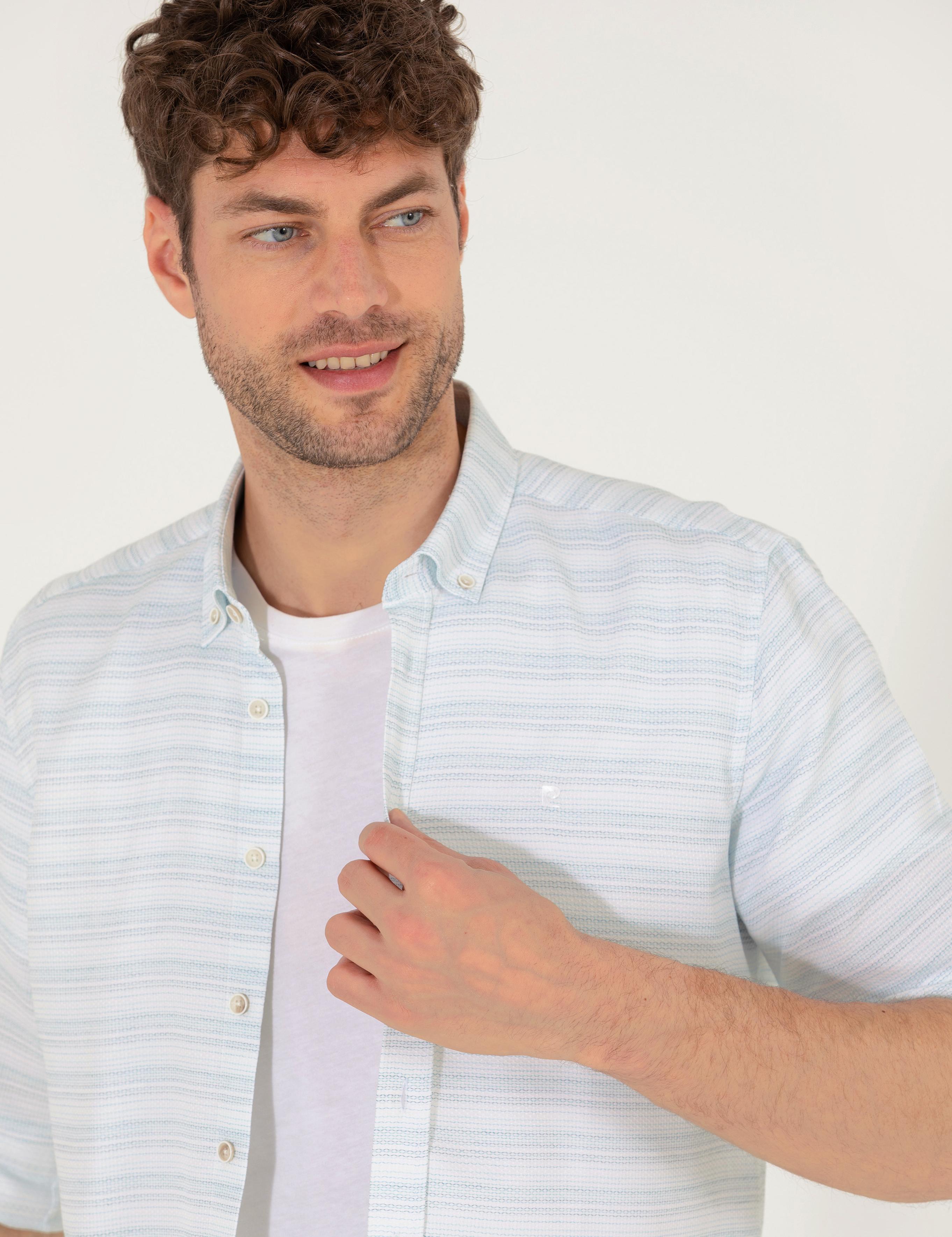 Zümrüt Slim Fit Uzun Kollu Gömlek