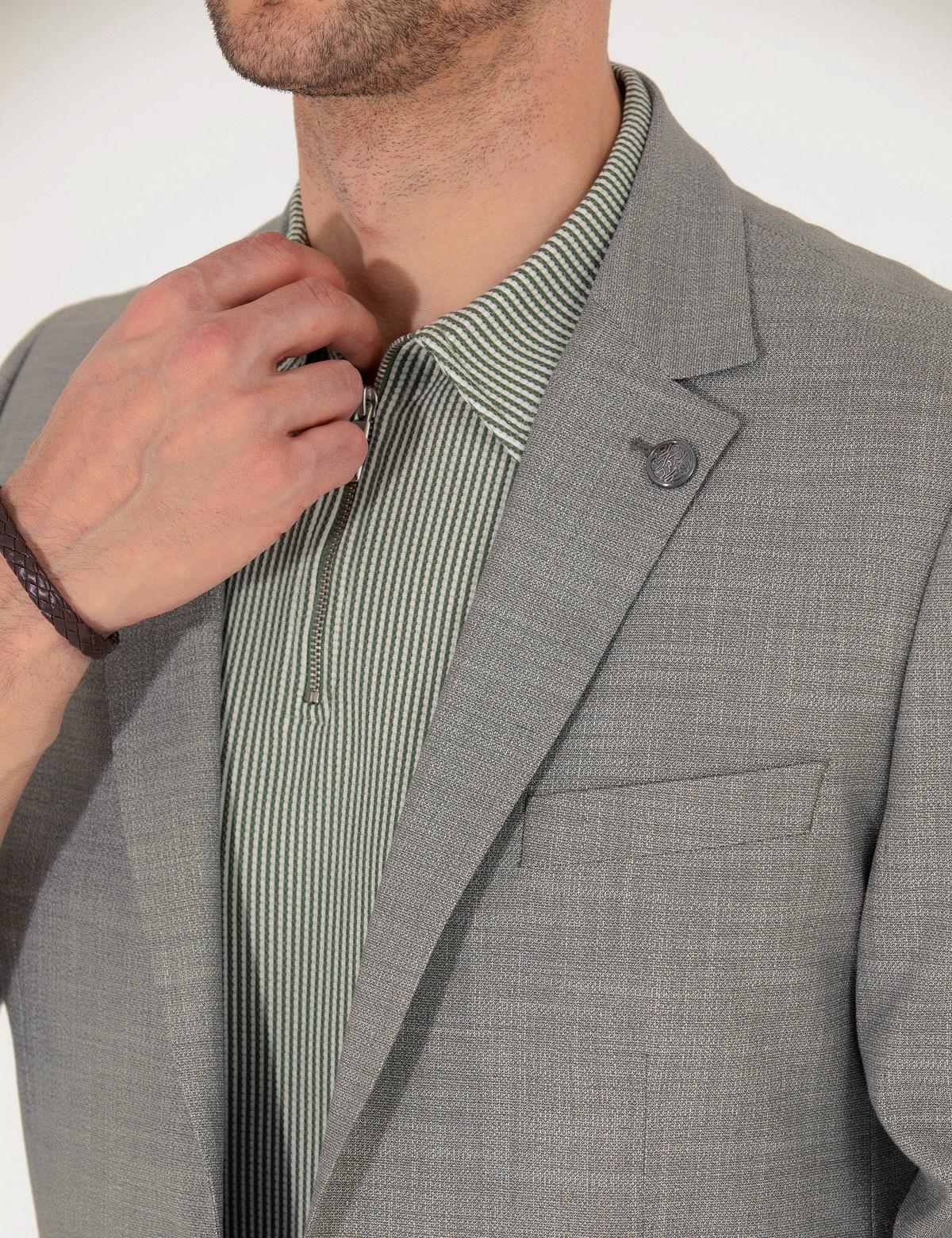 Açık Yeşil Spor Ceket - 50270609017