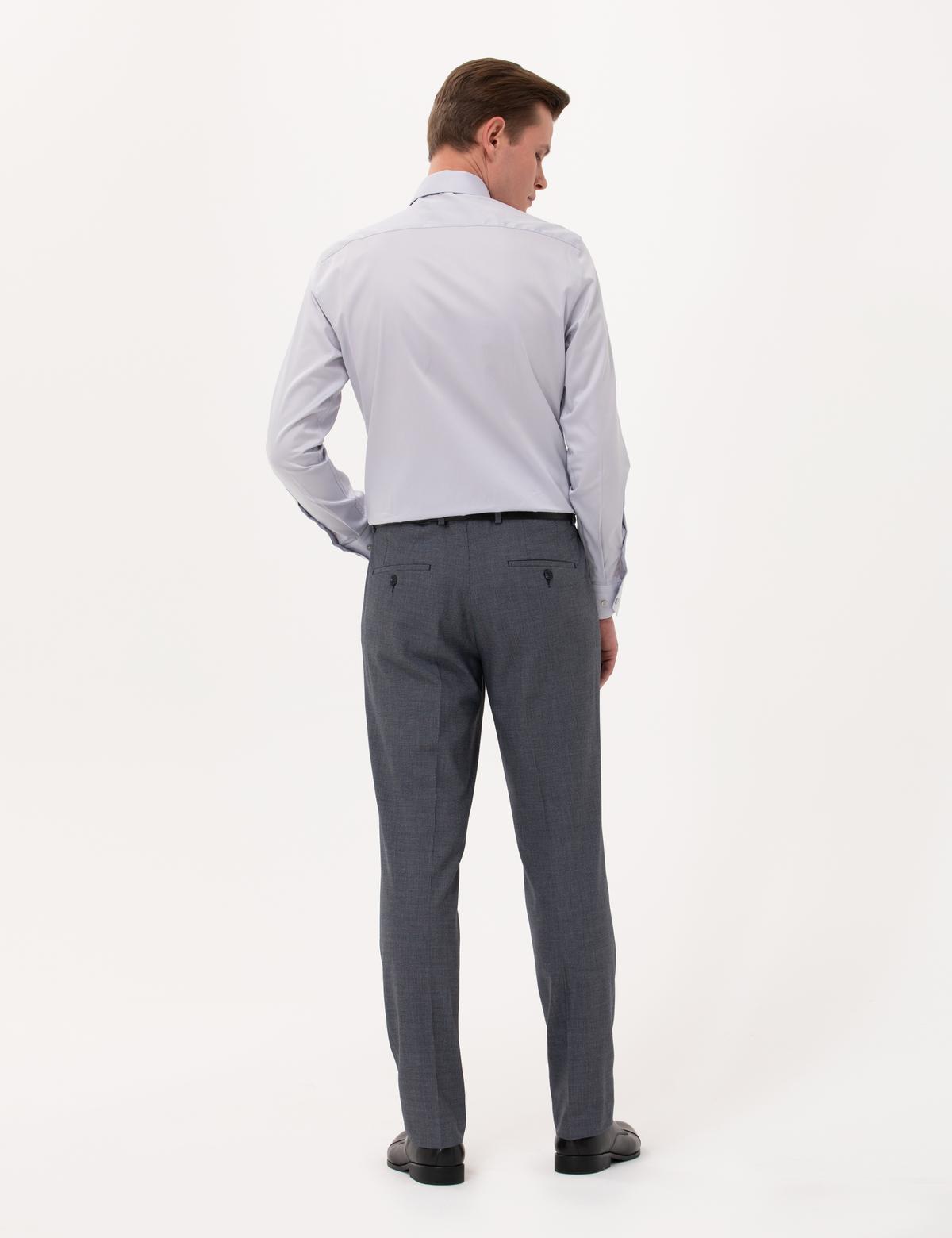 Lacivert Slim Fit Kumaş Pantolon - 50267506045