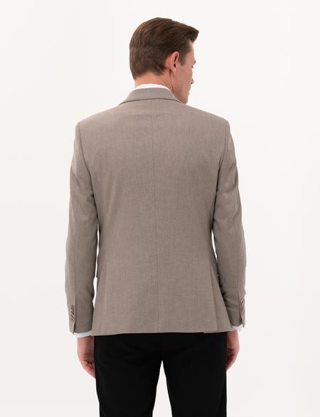 Açık Kahverengi Ex. Slim Fit Ceket - 50274810017