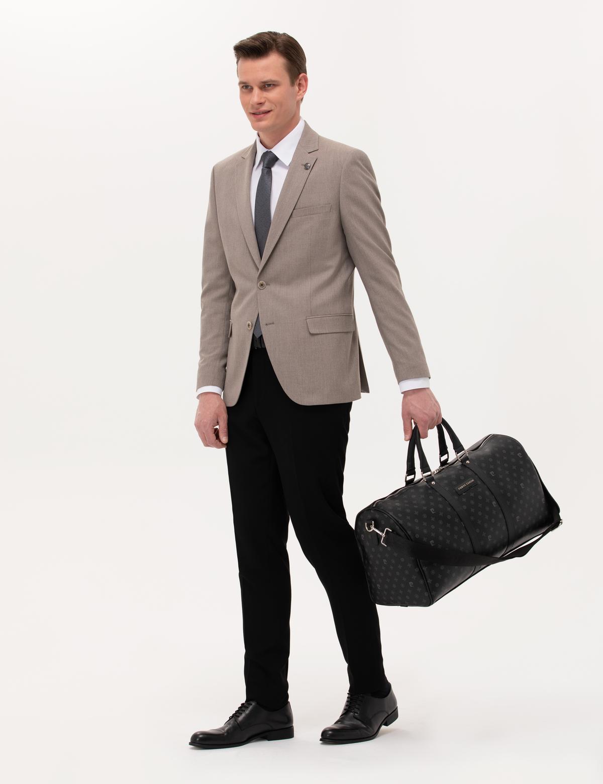 Açık Kahverengi Ex. Slim Fit Ceket - 50274810017