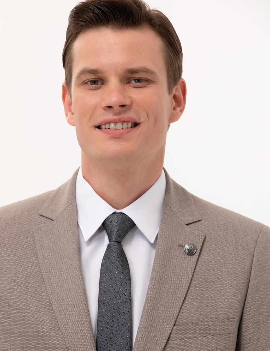 Açık Kahverengi Ex. Slim Fit Ceket