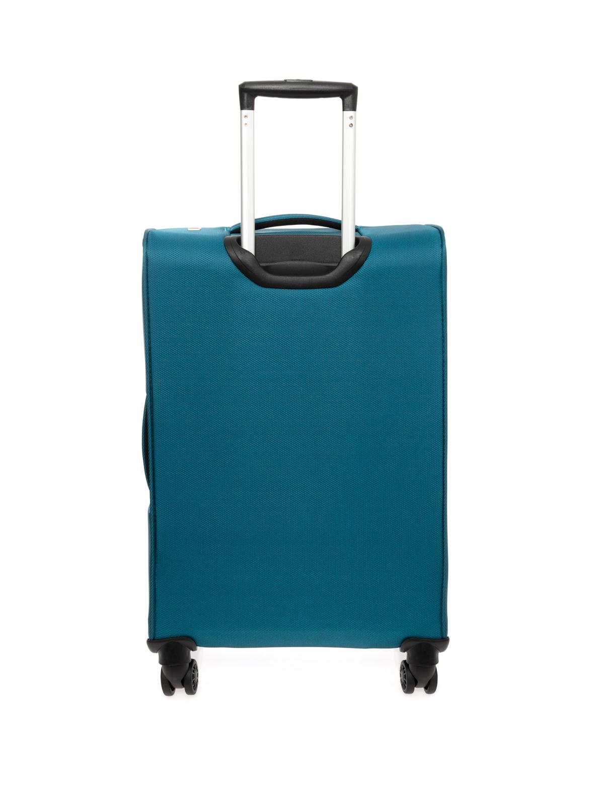 Mavi Büyük Boy Kumaş Valiz - 50279489003