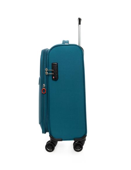 Mavi Orta Boy Kumaş Valiz - 50279490003