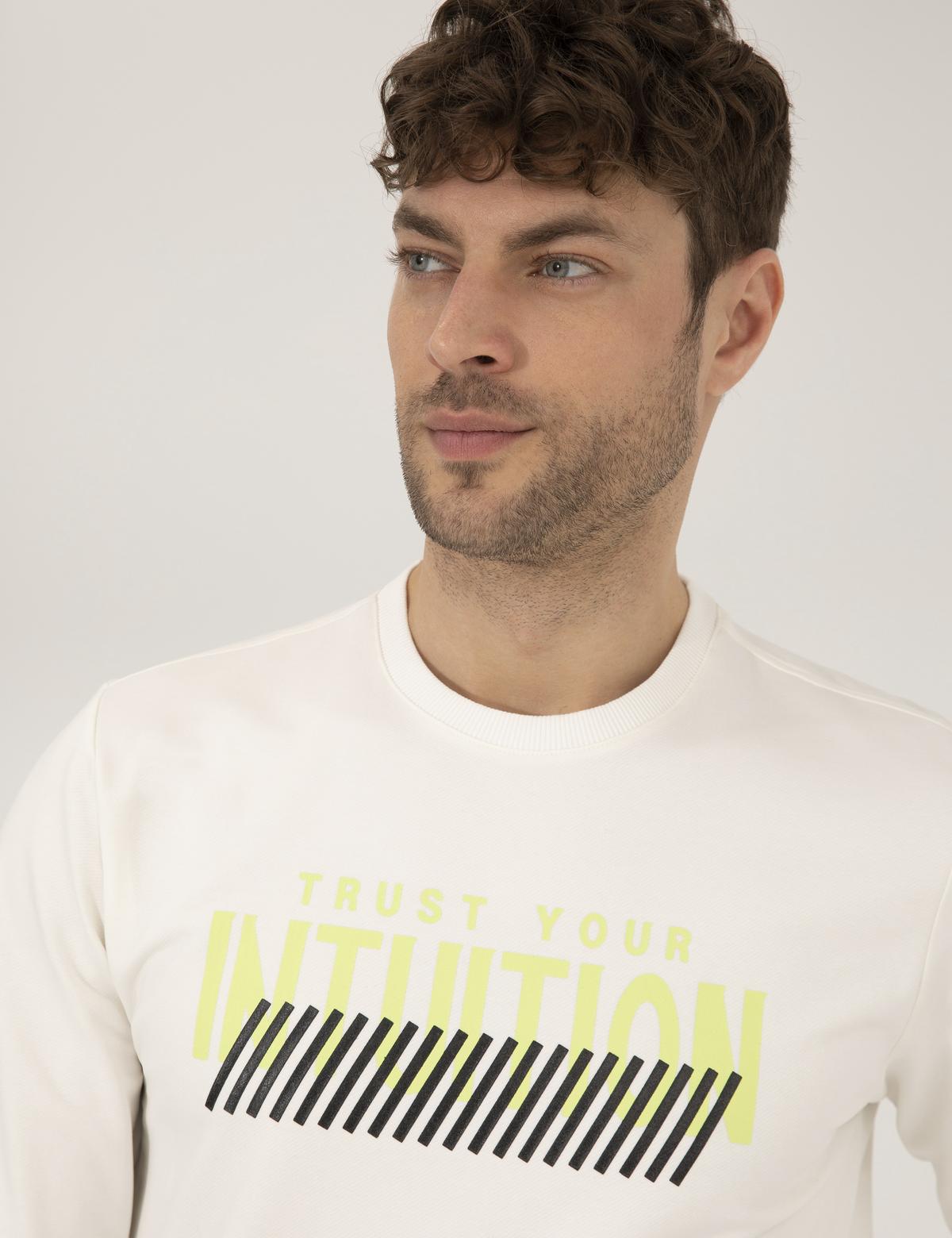 Ekru Sweatshirt - 50262638035