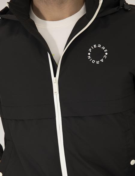 Siyah Kapüşonlu Spor Mont - 50262871035