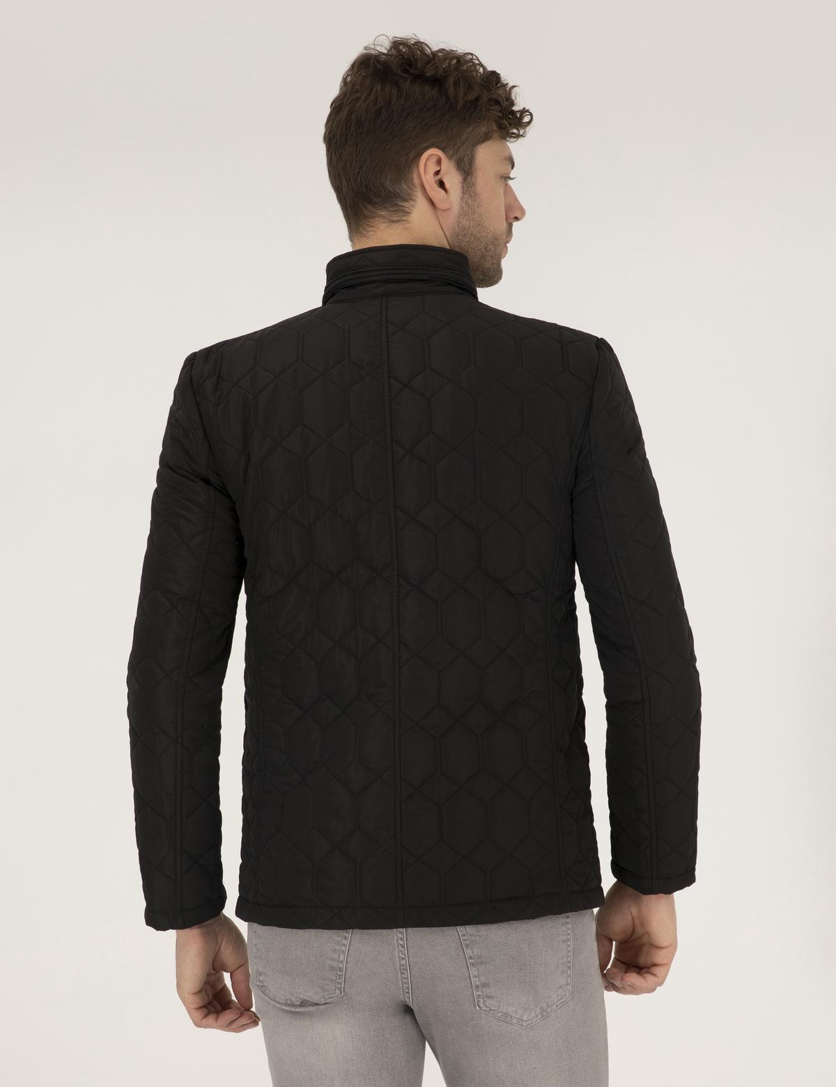 Siyah Kapitoneli Mevsimlik Mont - 50264592013