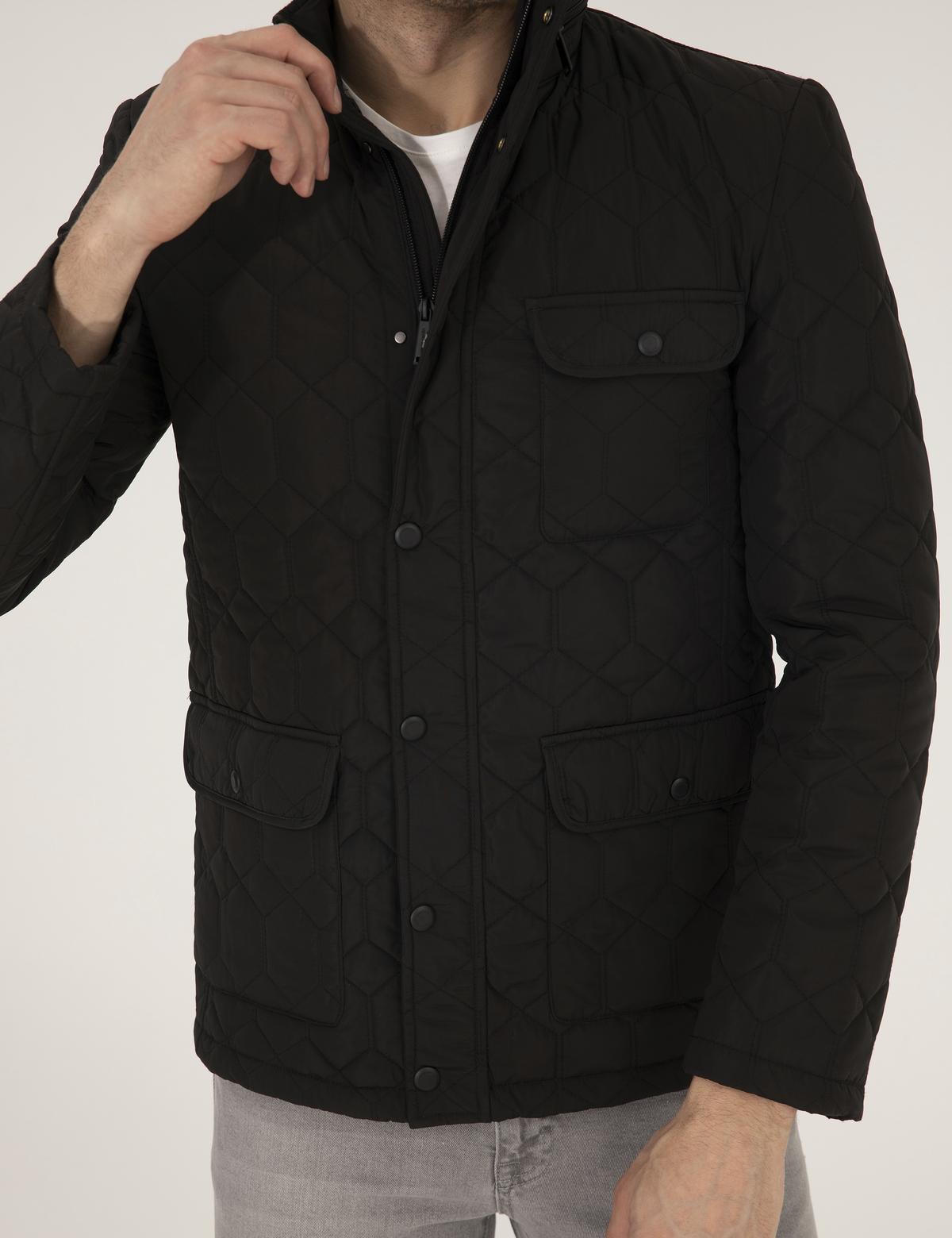 Siyah Kapitoneli Mevsimlik Mont - 50264592013