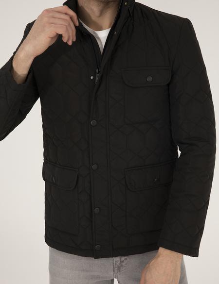 Siyah Kapitoneli Mevsimlik Mont - 50264592013