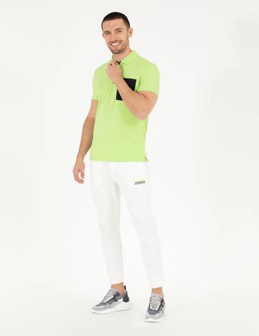 Ekru Extra Slim Fit Eşofman Altı