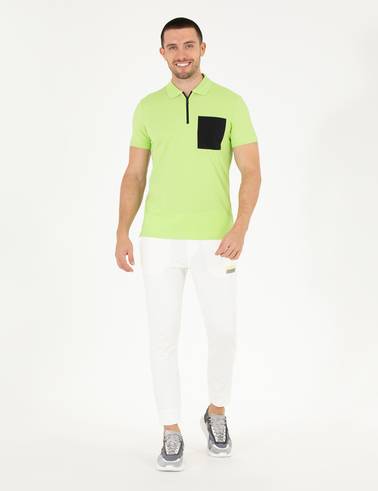 Ekru Extra Slim Fit Eşofman Altı