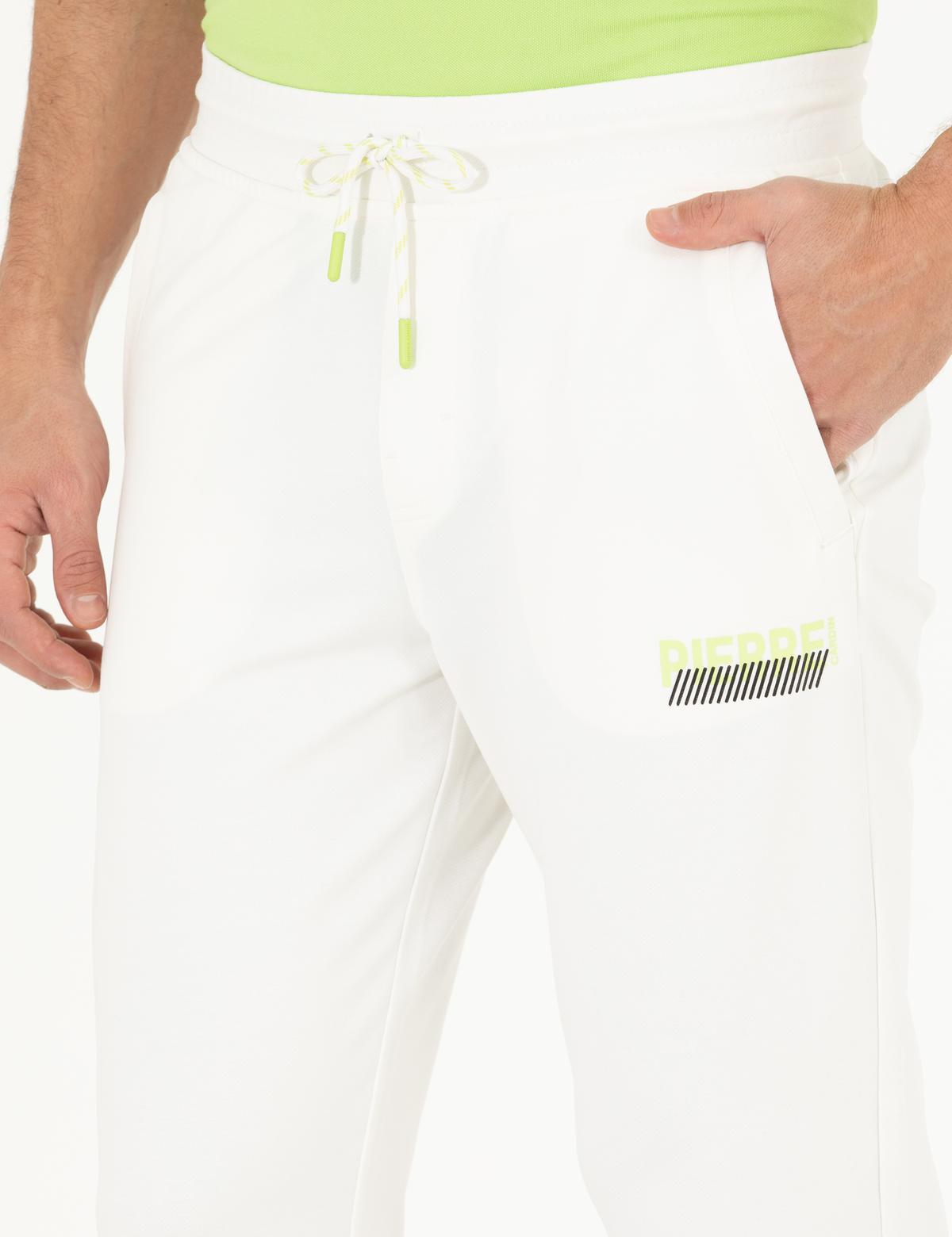 Ekru Ex. Slim Fit Eşofman Altı - 50262636033