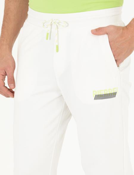 Ekru Ex. Slim Fit Eşofman Altı - 50262636033