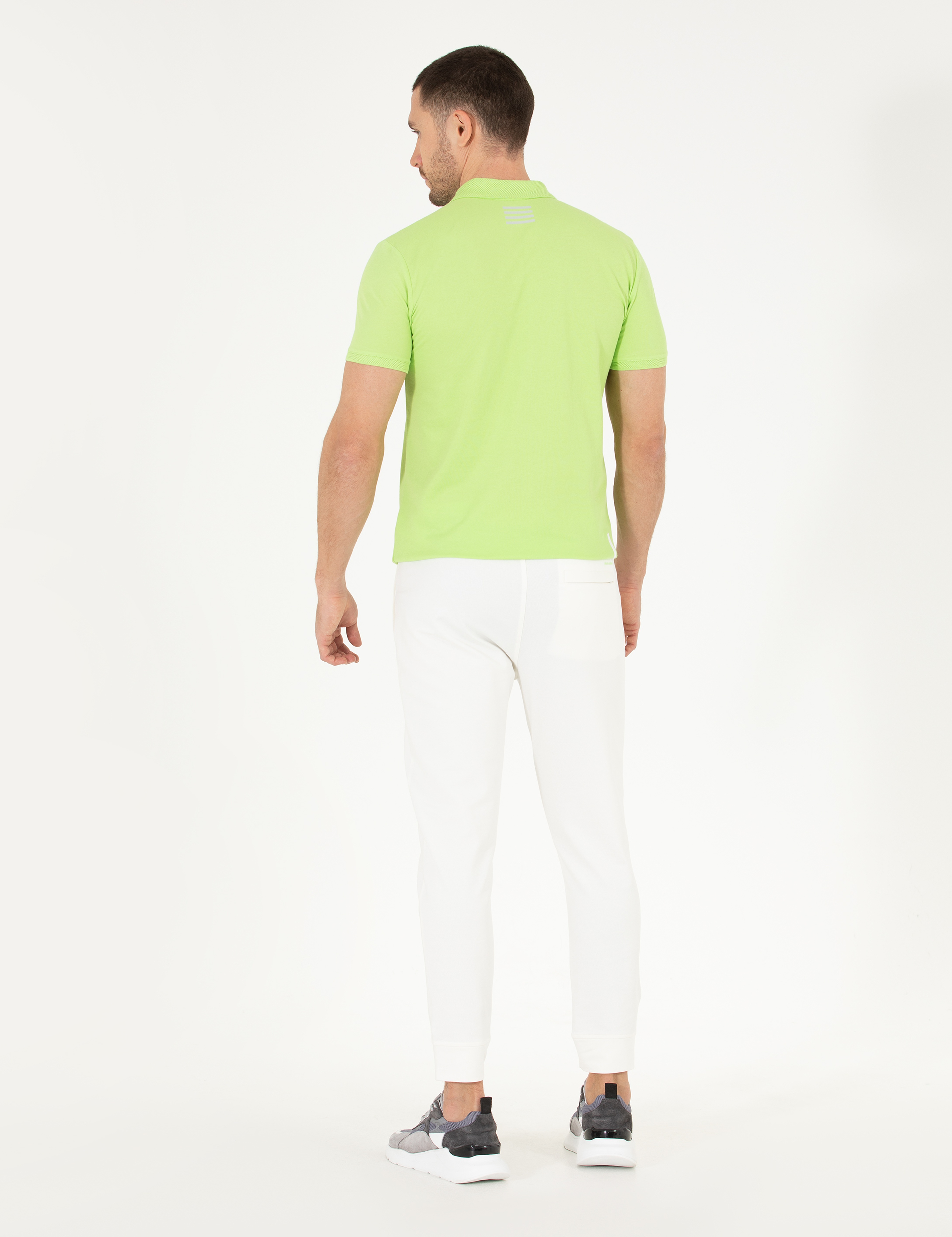 Ekru Extra Slim Fit Eşofman Altı - Image 5