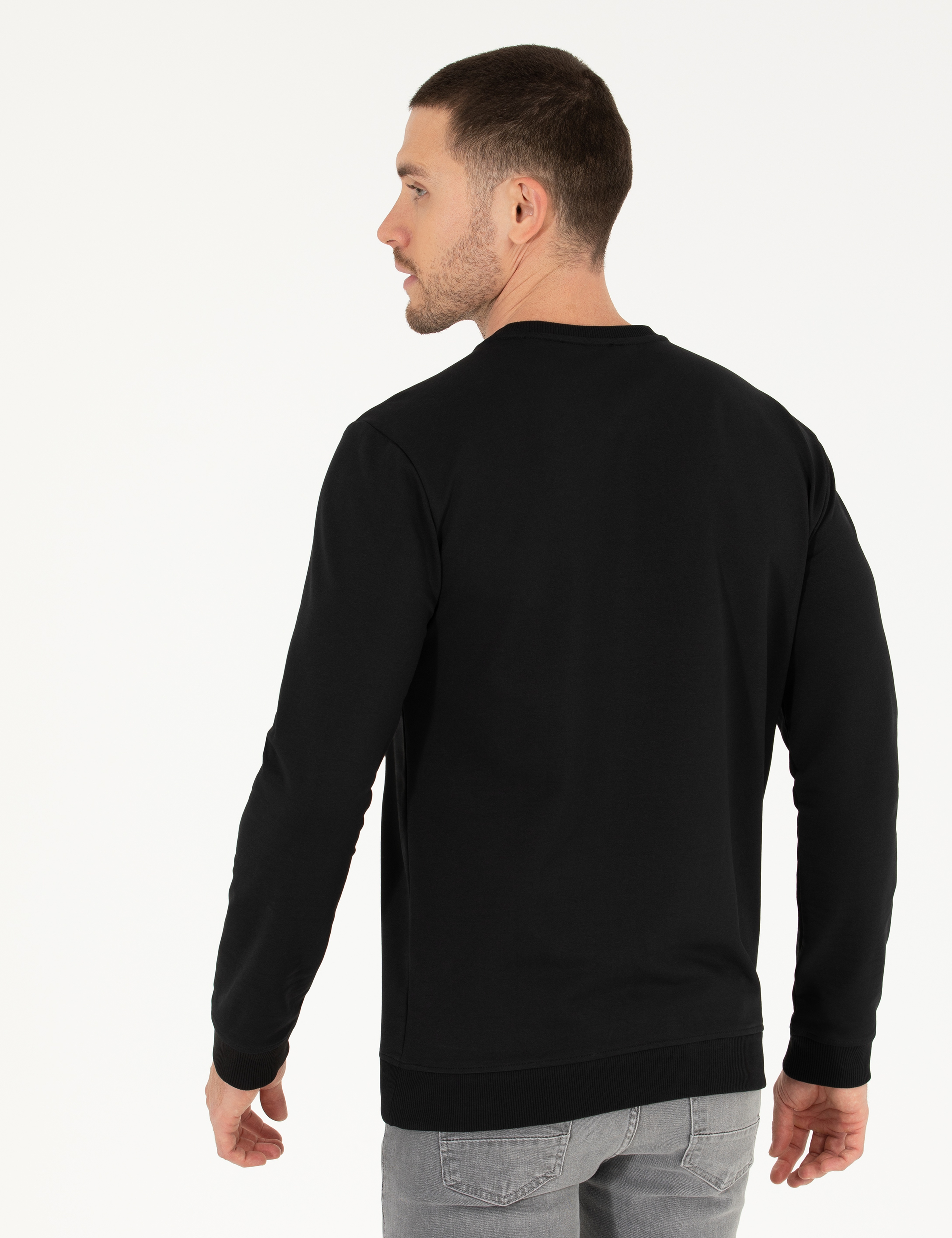 Siyah Sweatshirt - Image 5