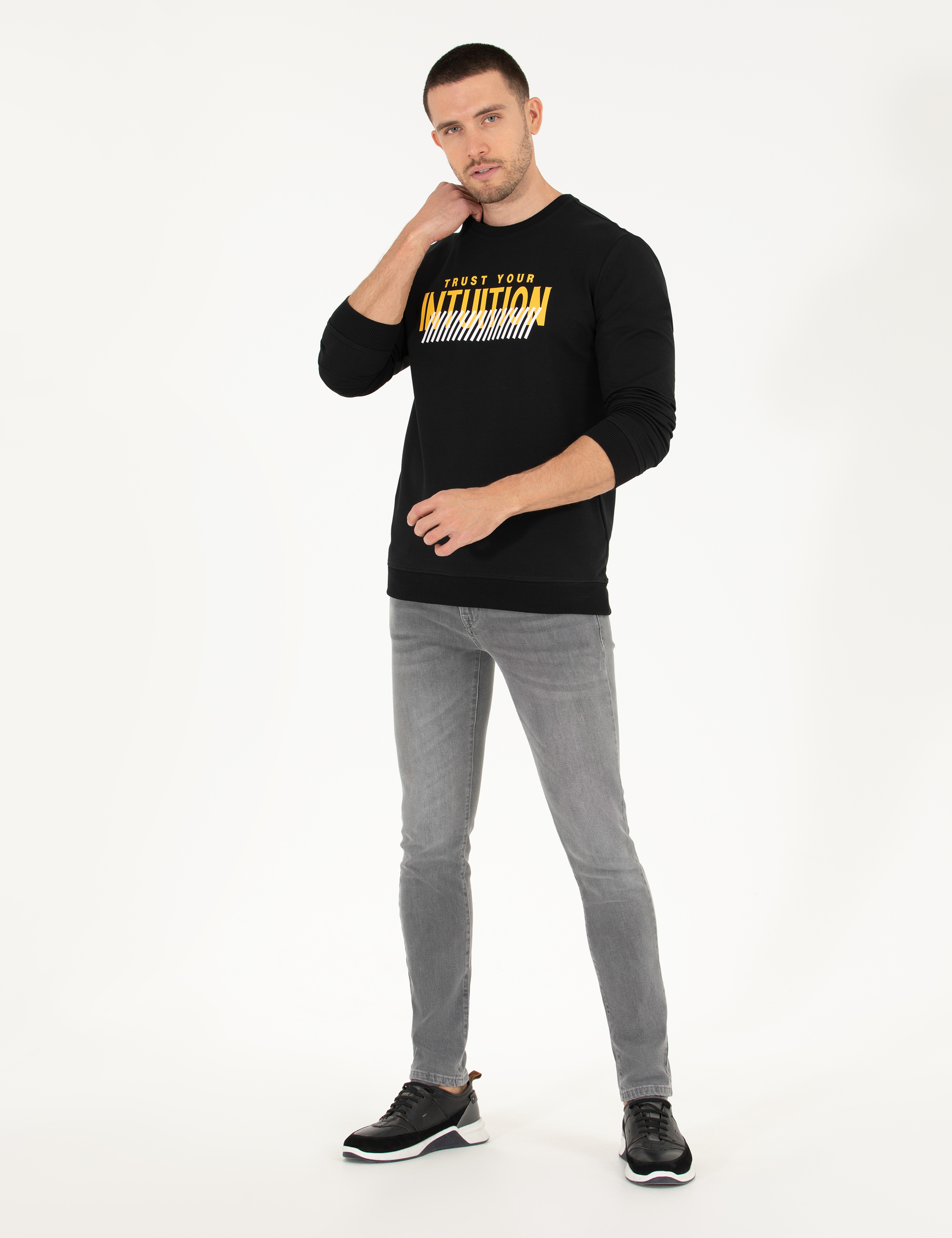 Siyah Sweatshirt - Image 4
