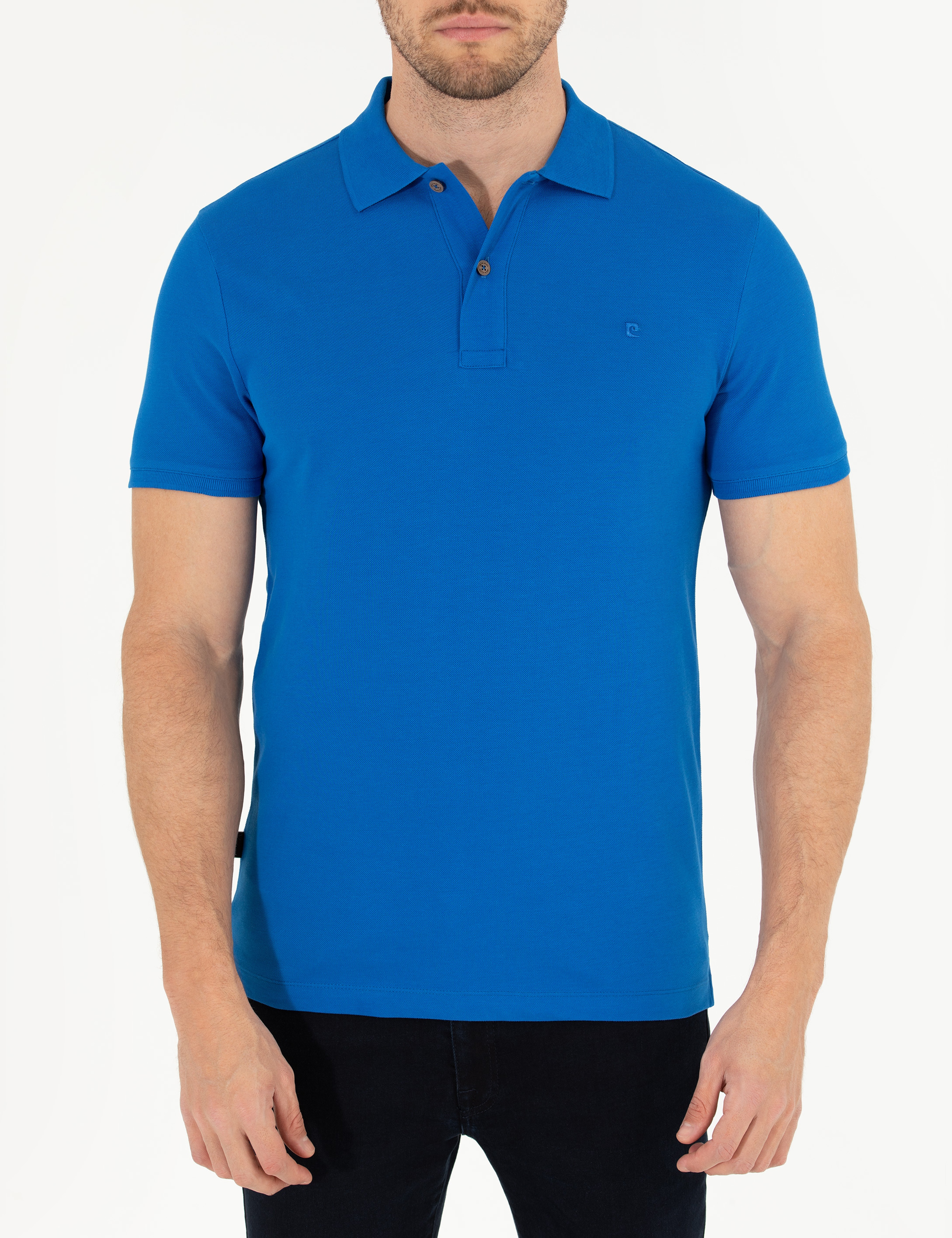Sax Slim Fit Polo Yaka Basic Tişört - Image 6