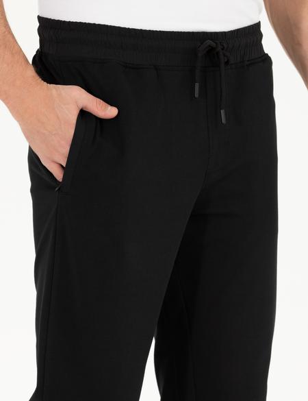 Siyah Slim Fit Eşofman Altı - 50264871023