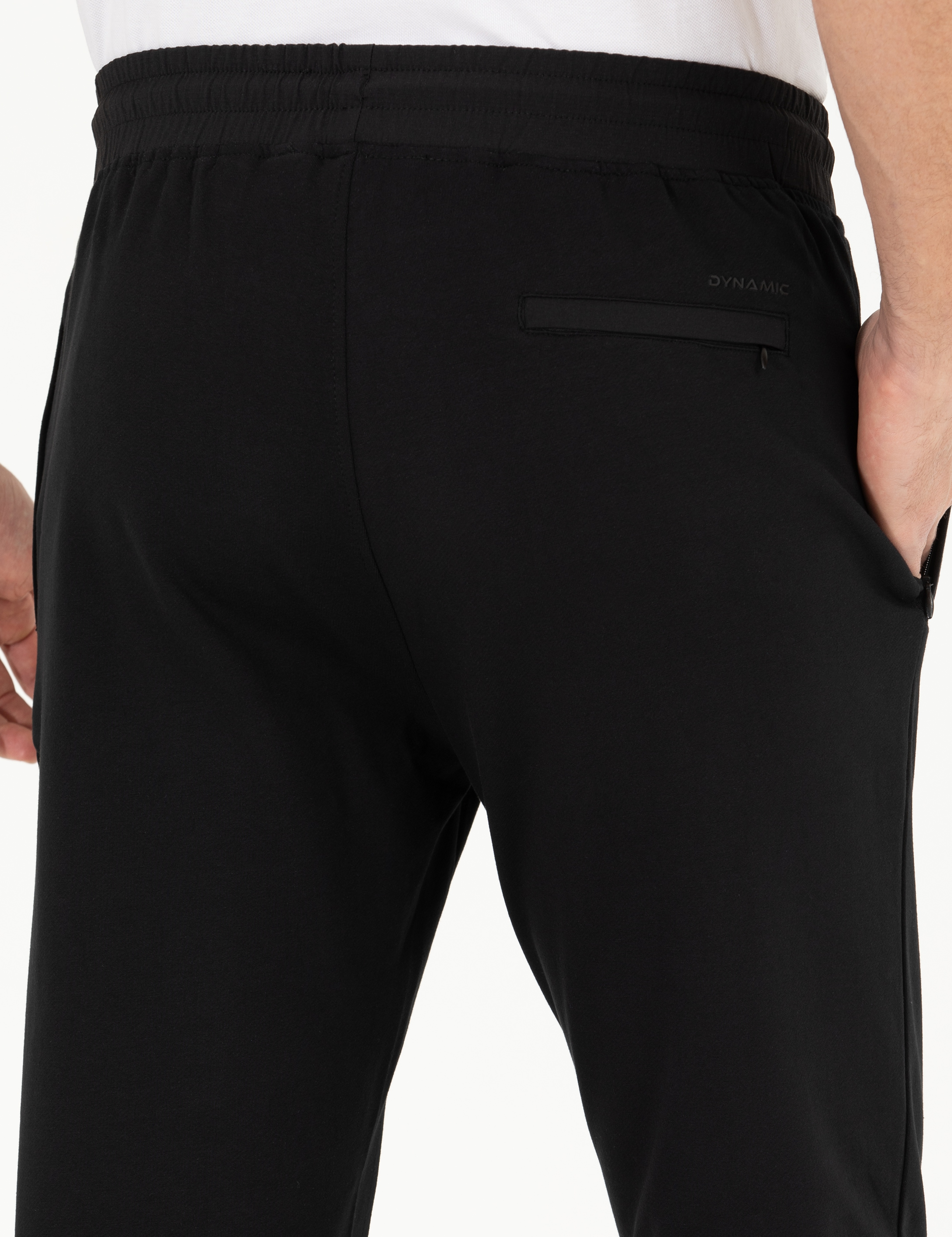 Siyah Slim Fit Eşofman Altı - Image 7