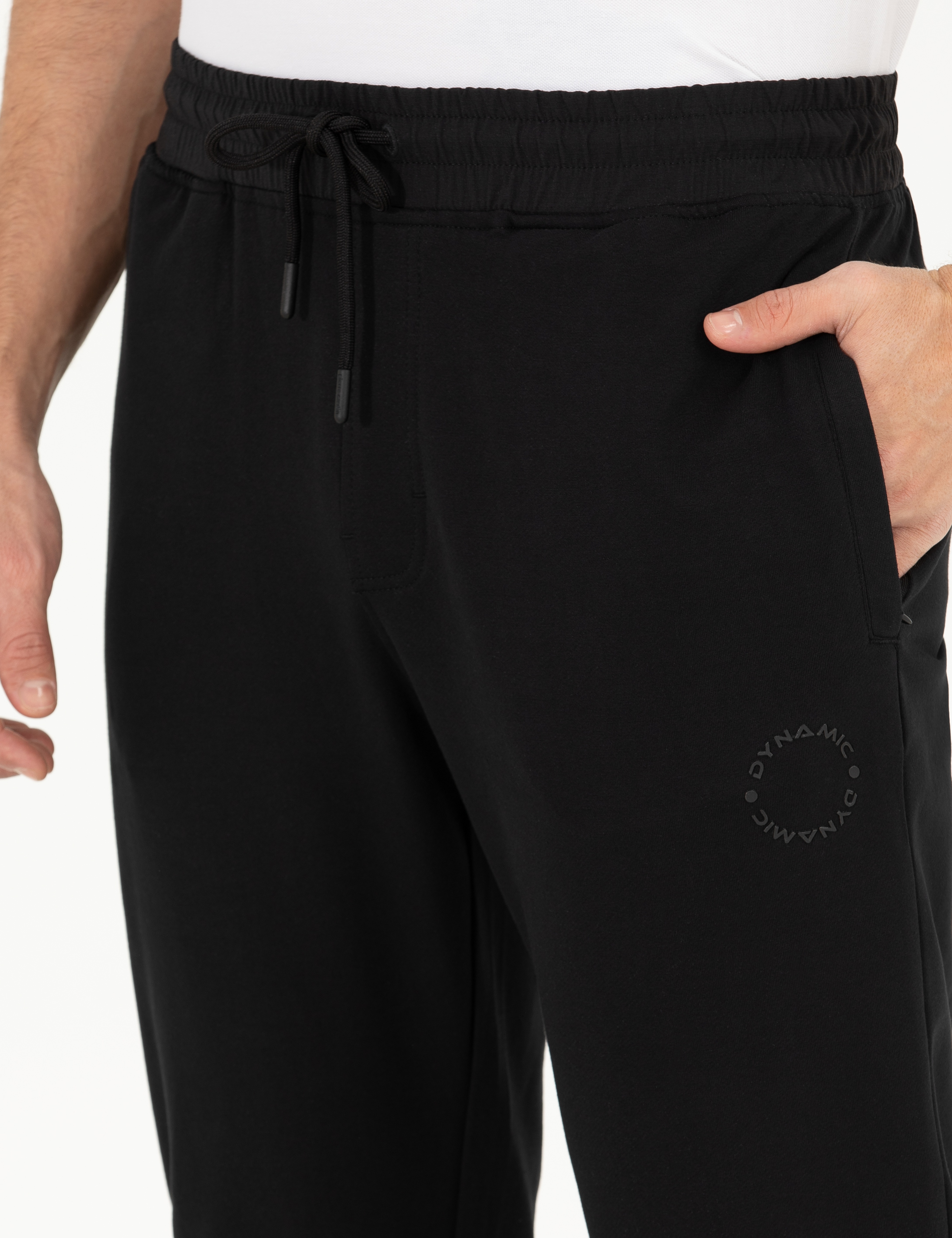 Siyah Slim Fit Eşofman Altı - Image 5