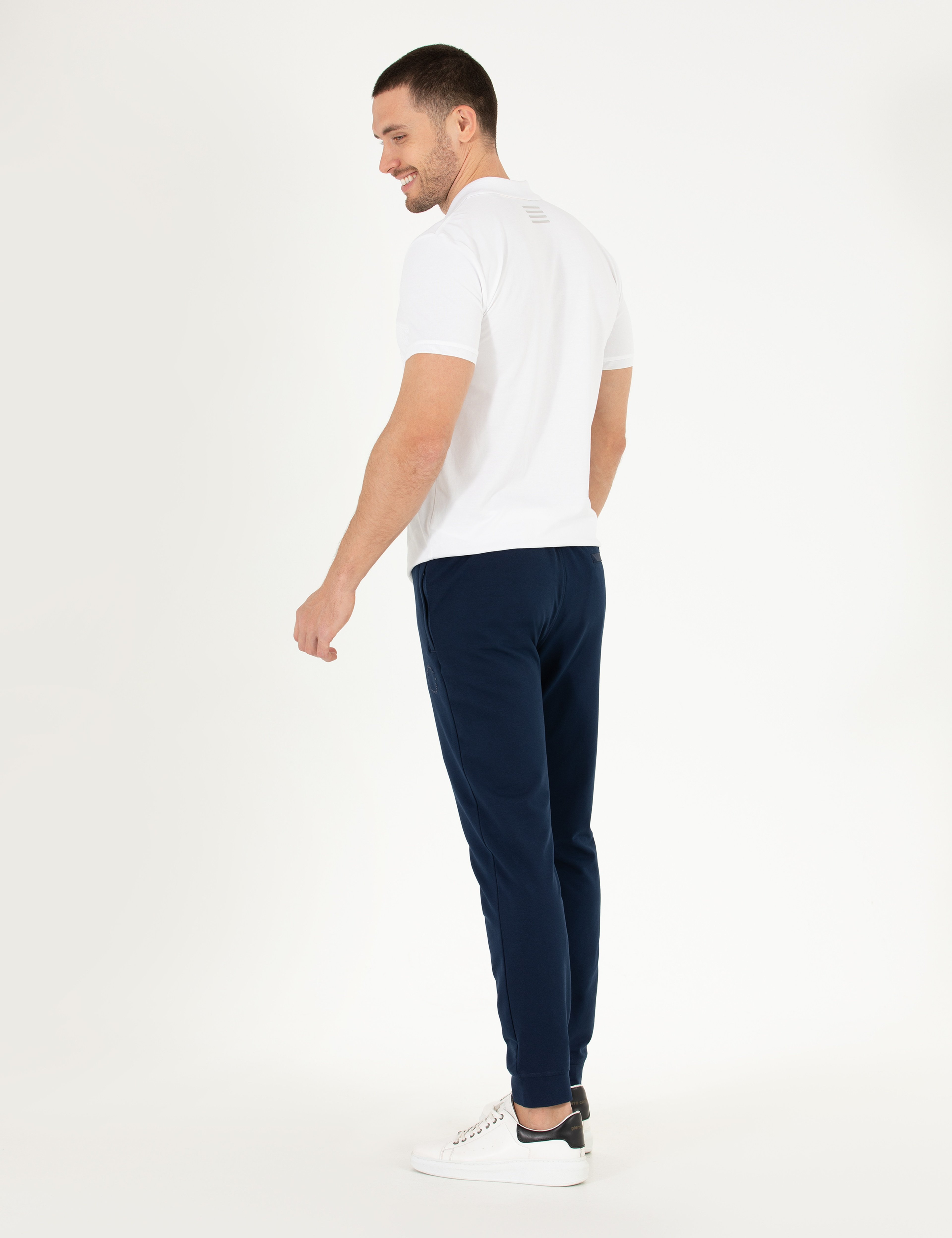 Lacivert Slim Fit Eşofman Altı - Image 4