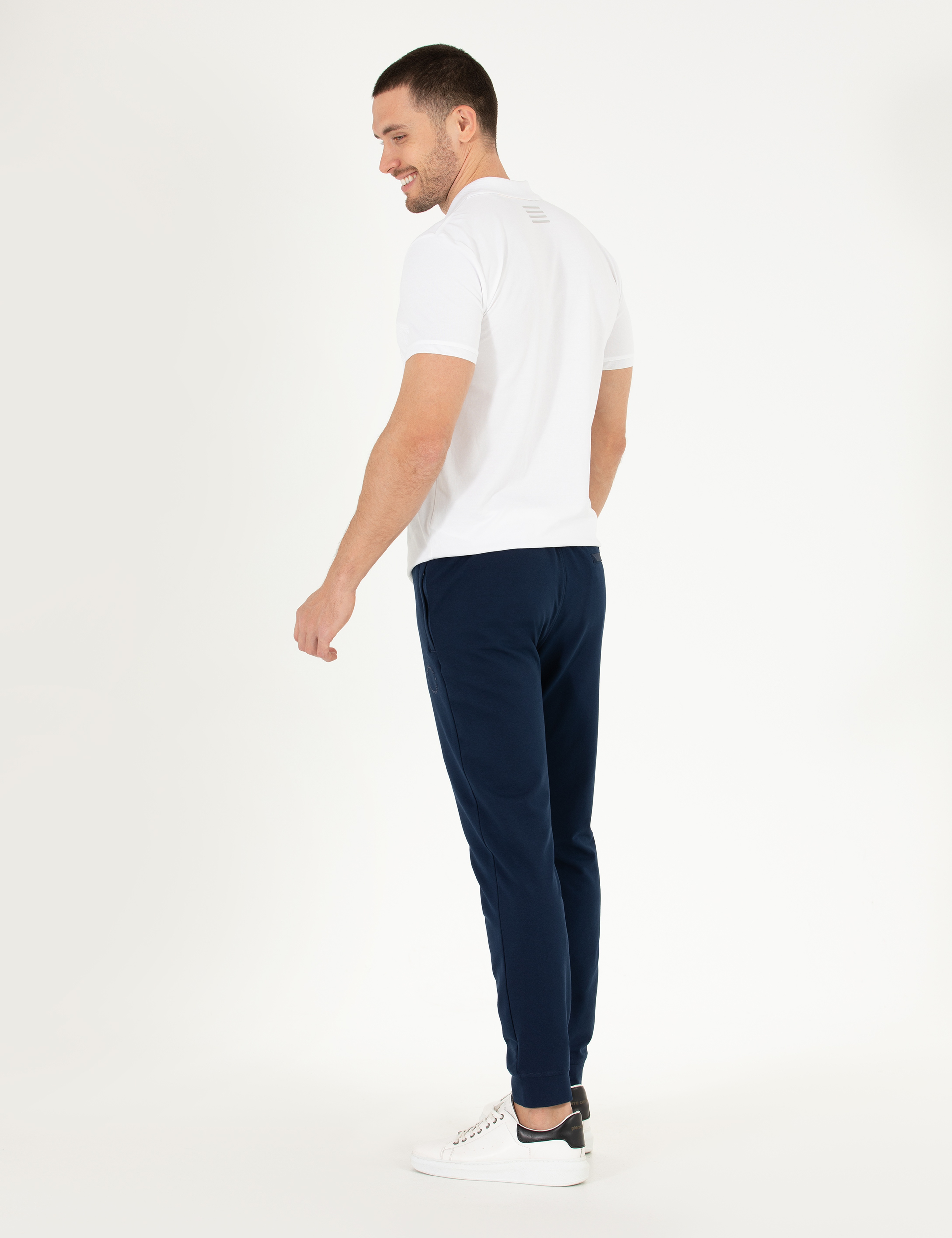 Lacivert Slim Fit Eşofman Altı