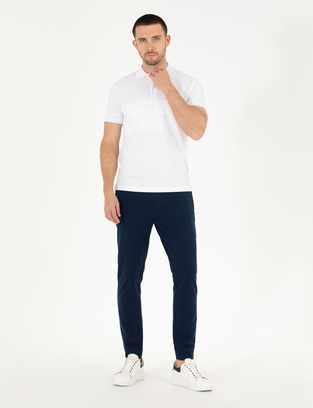 Lacivert Slim Fit Eşofman Altı