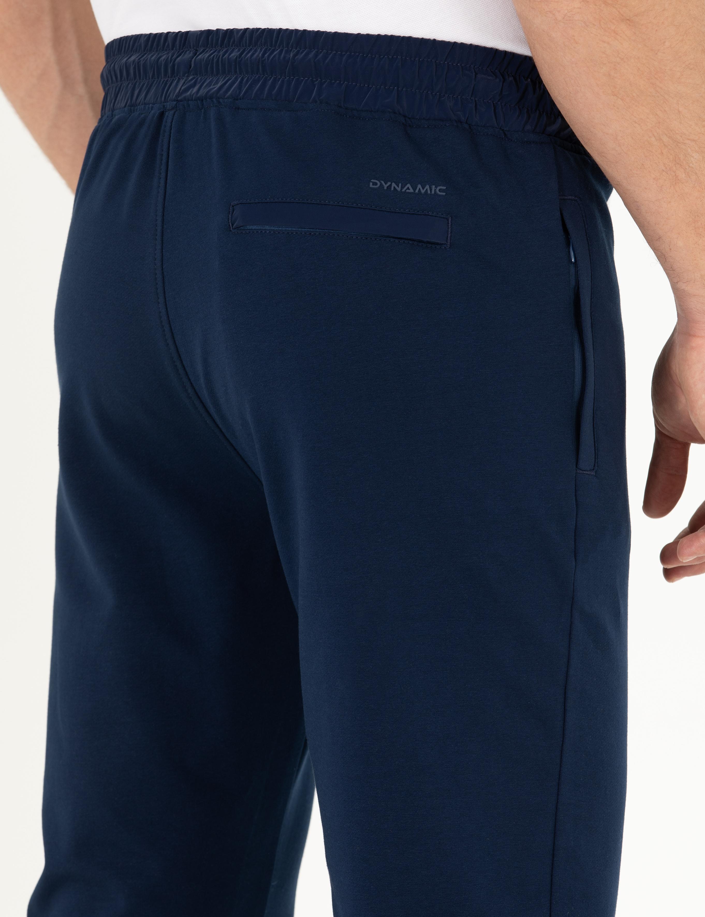 Lacivert Slim Fit Eşofman Altı