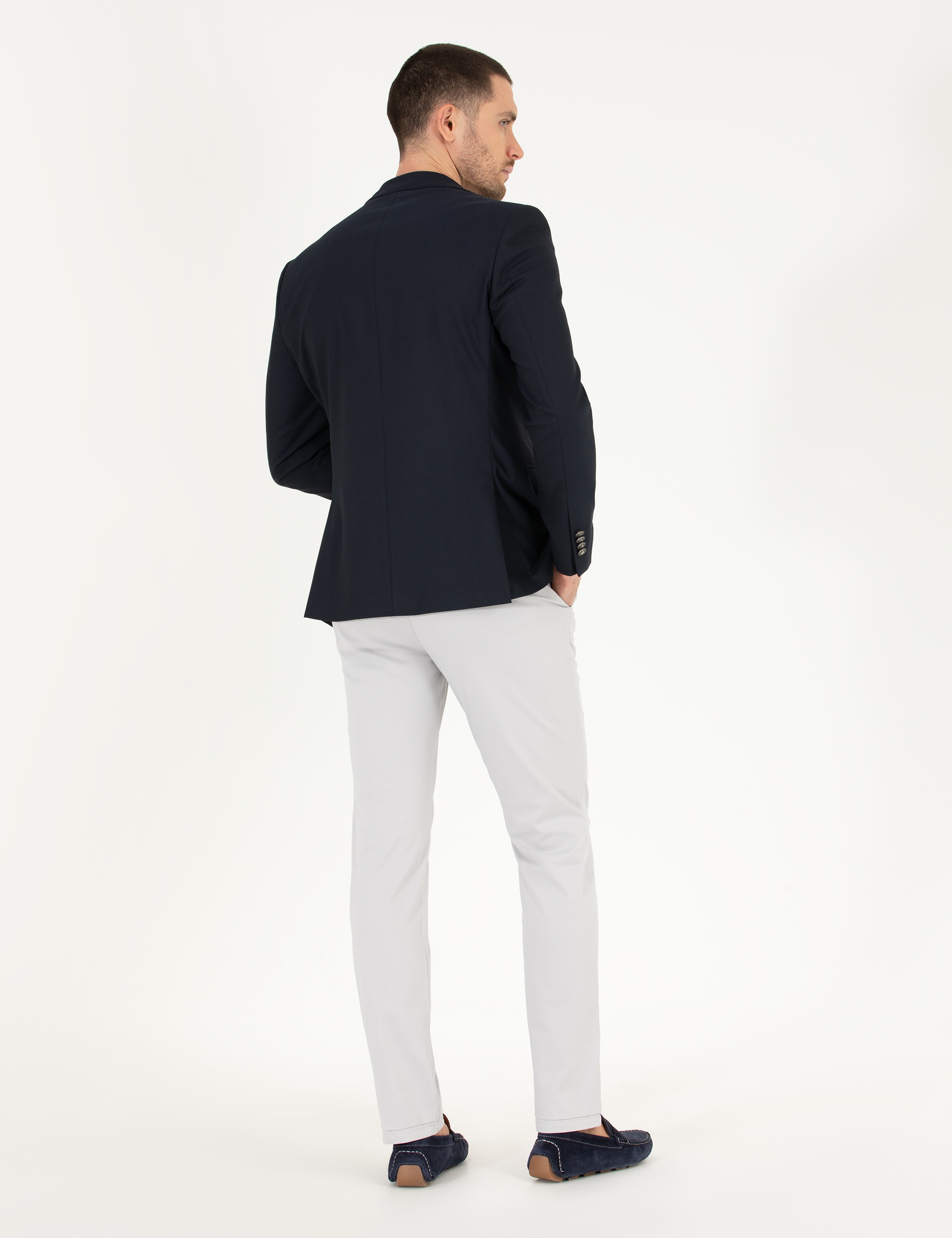 Camel Regular Fit Basic Kanvas Pantolon