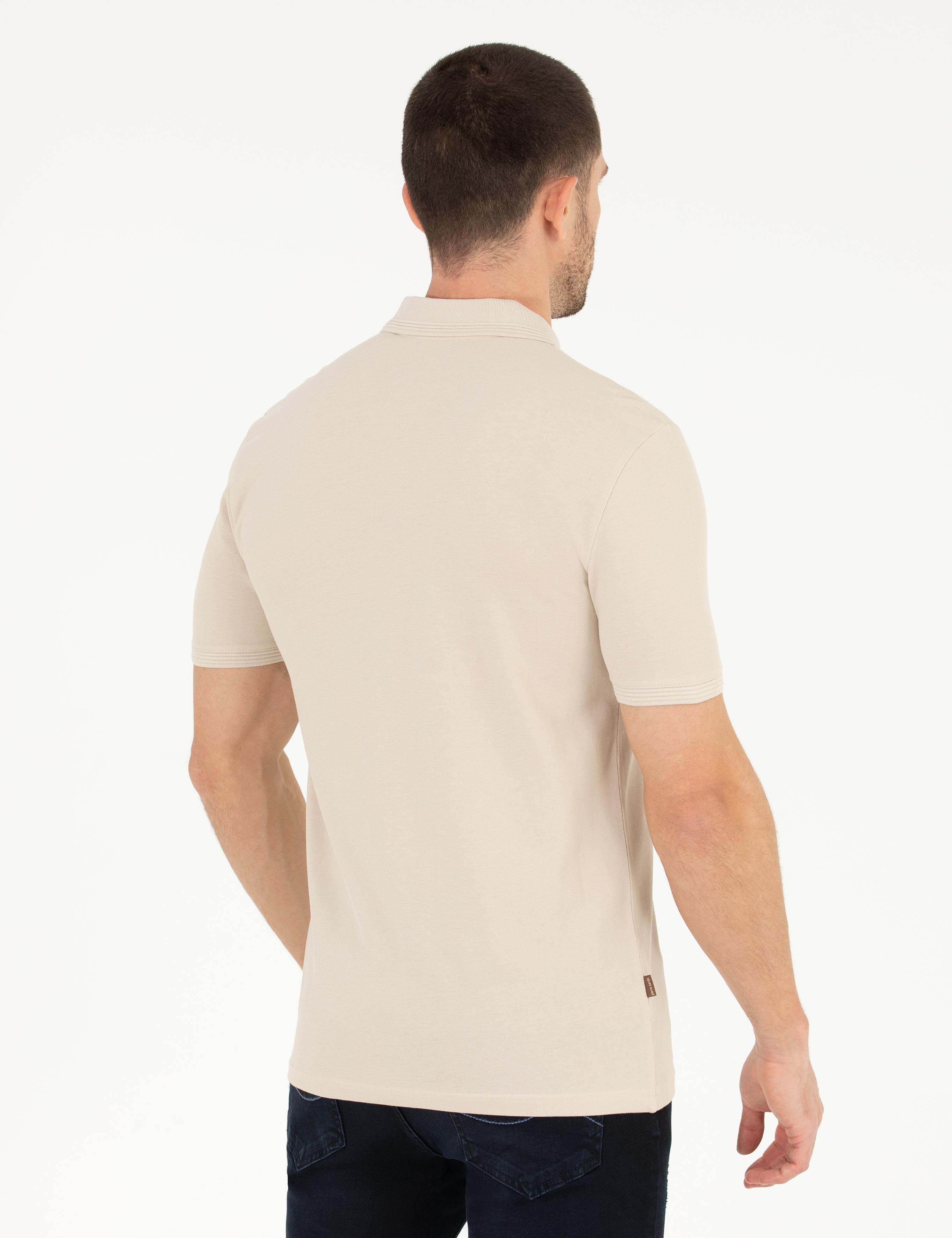 Taş Regular Fit Polo Yaka Basic Tişört