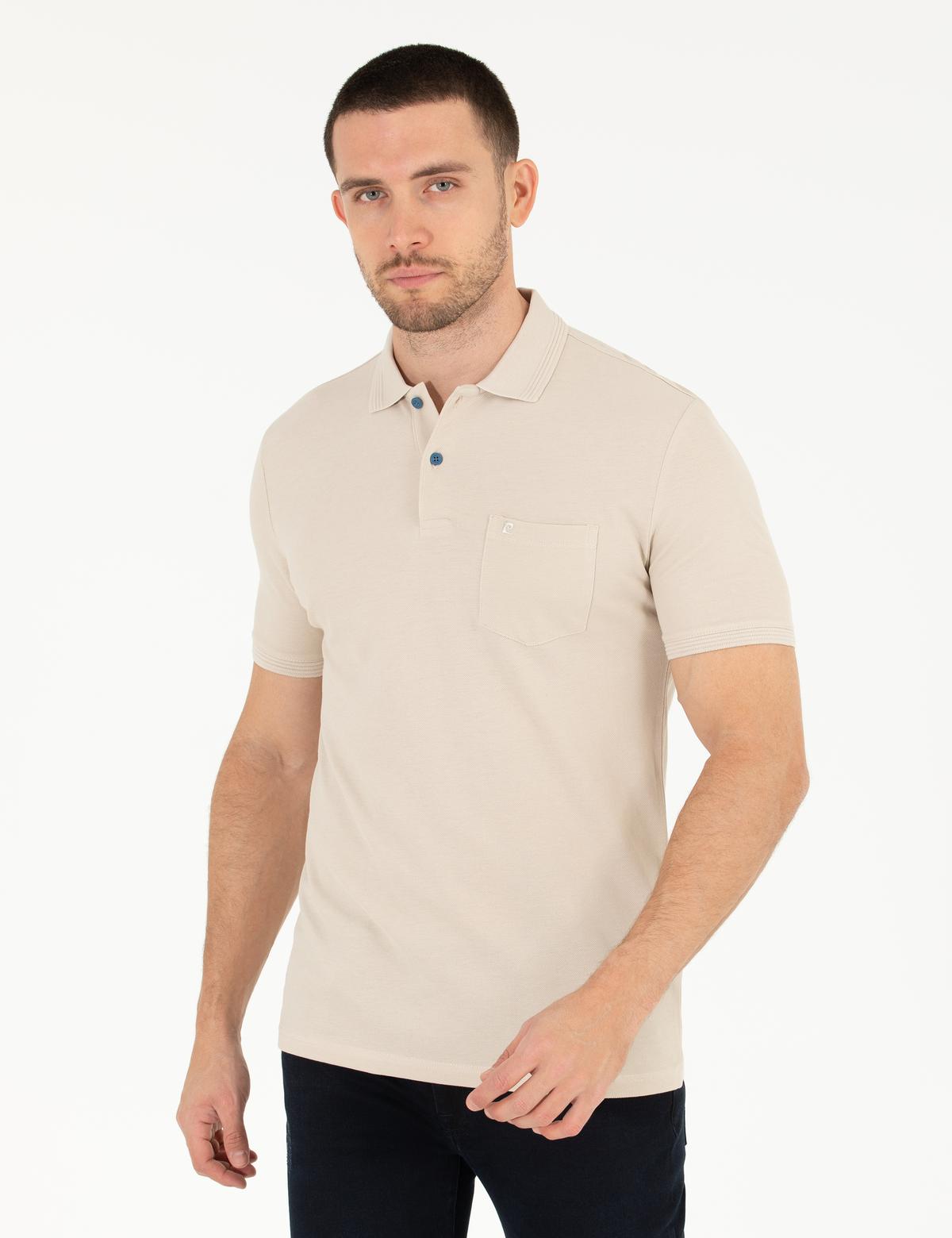Taş Regular Fit Polo Yaka Basic Tişört