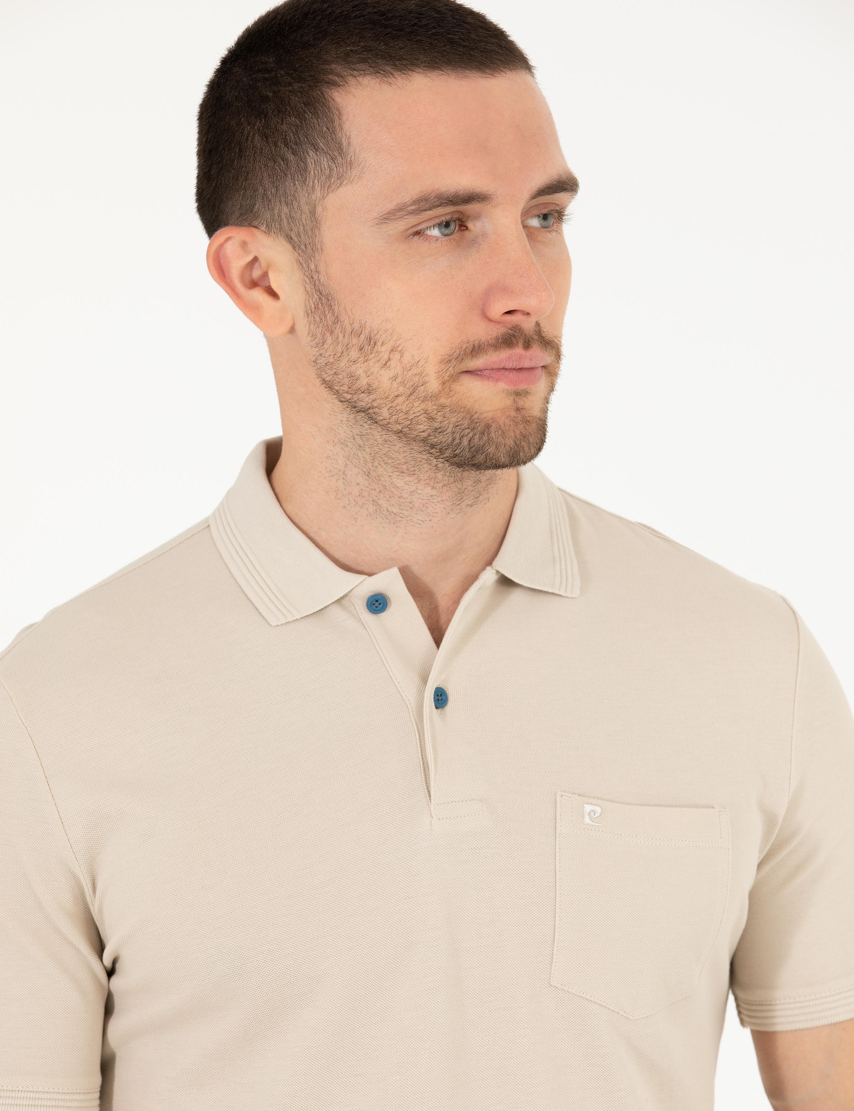 Taş Regular Fit Polo Yaka Basic Tişört