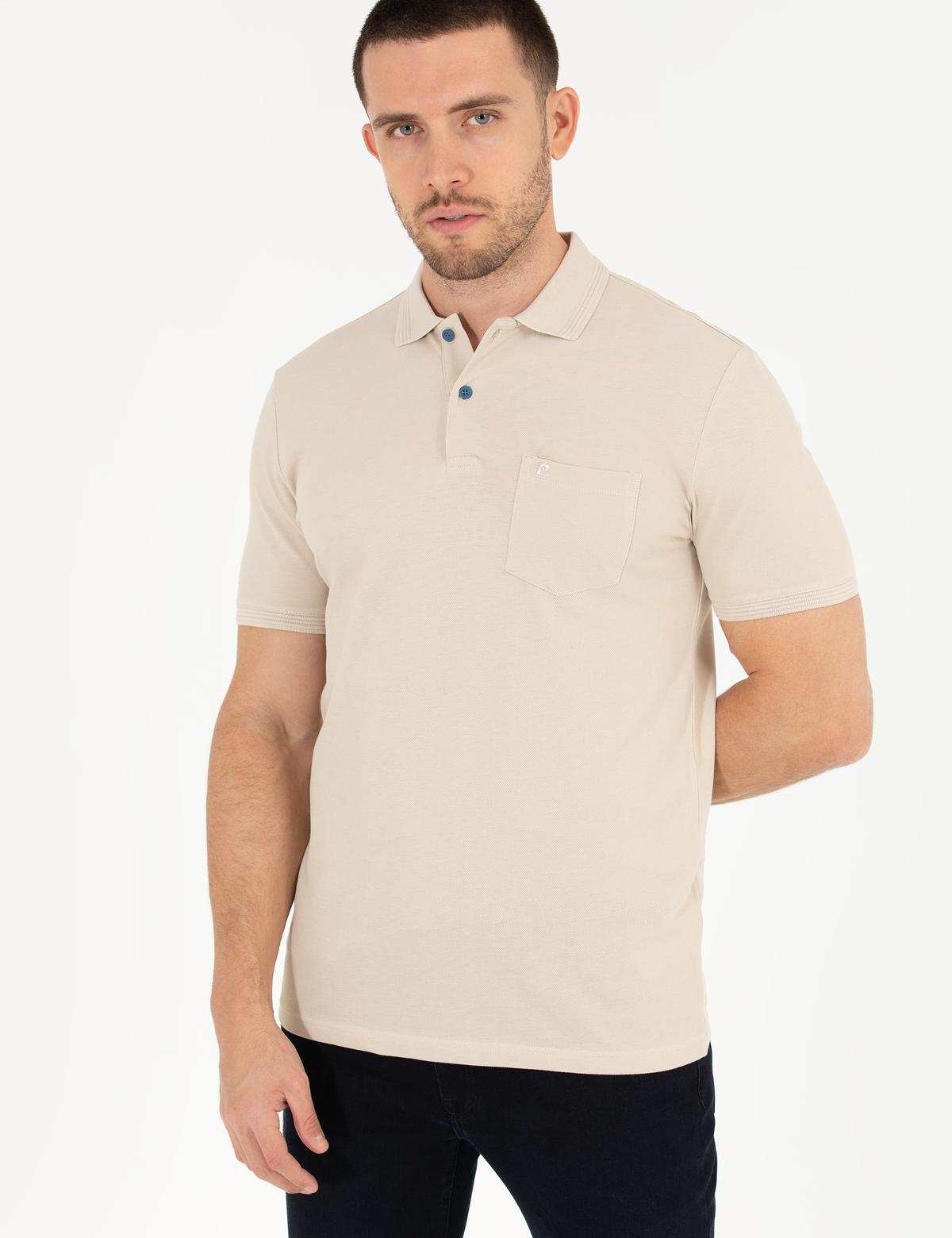 Taş Regular Fit Polo Yaka Basic Tişört - 50269604073