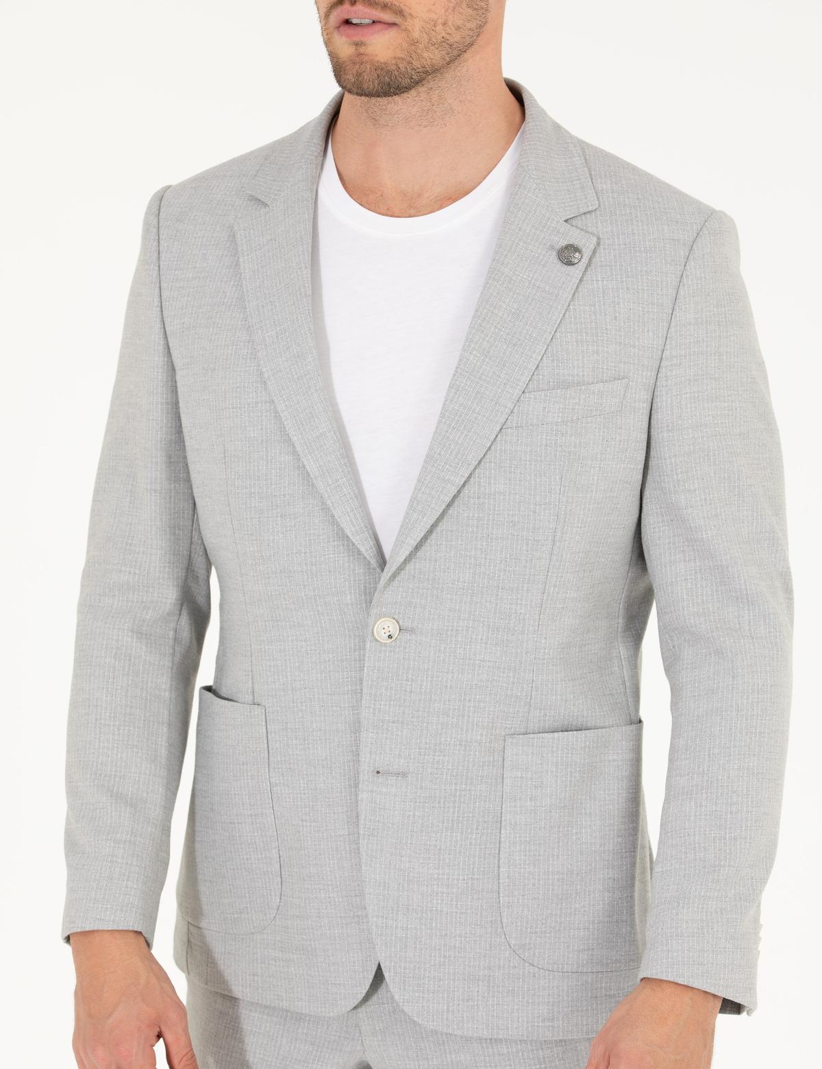 Gri Spor Takım Elbise - 50264994056