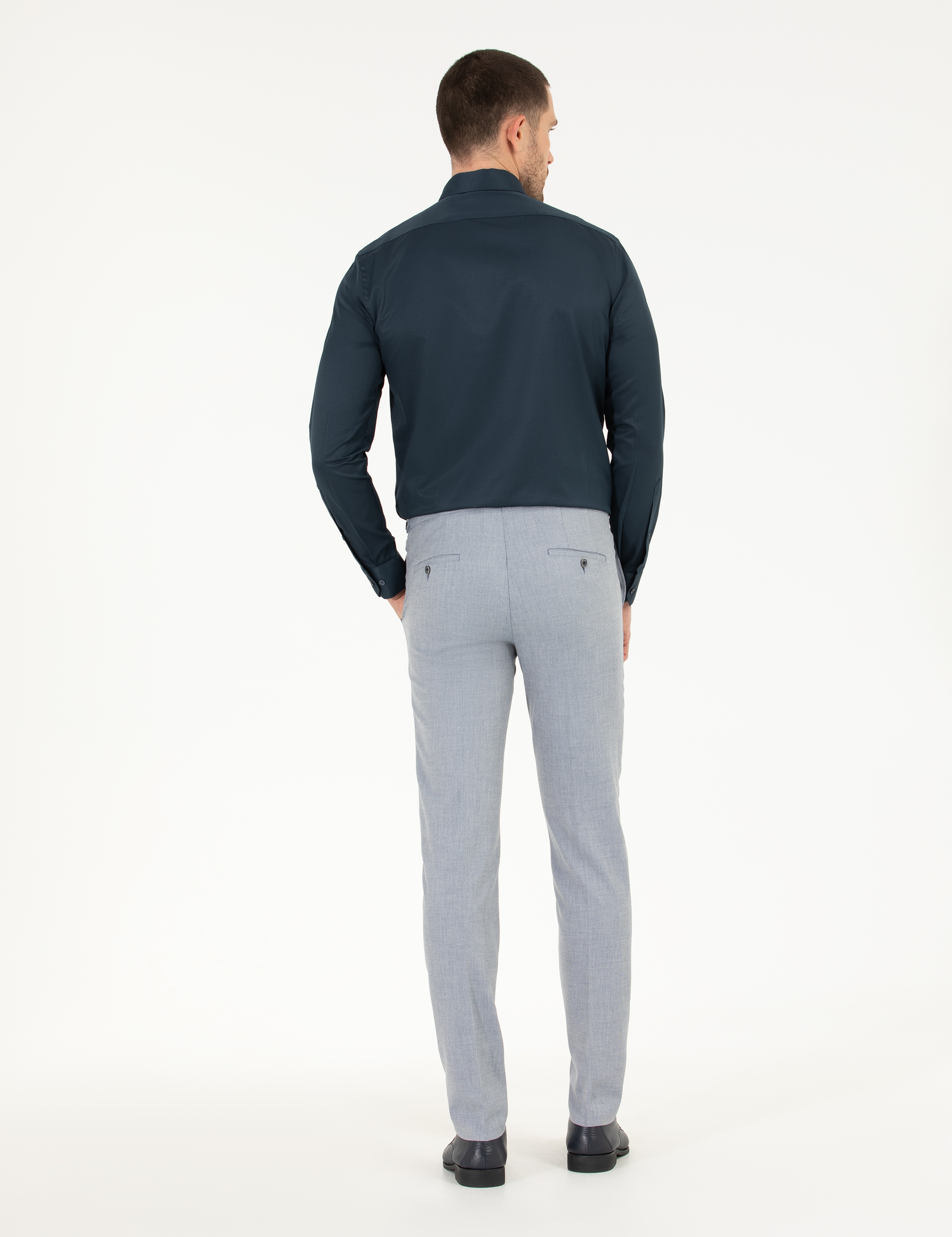 Saks Ex. Slim Fit Kumaş Pantolon - Image 4