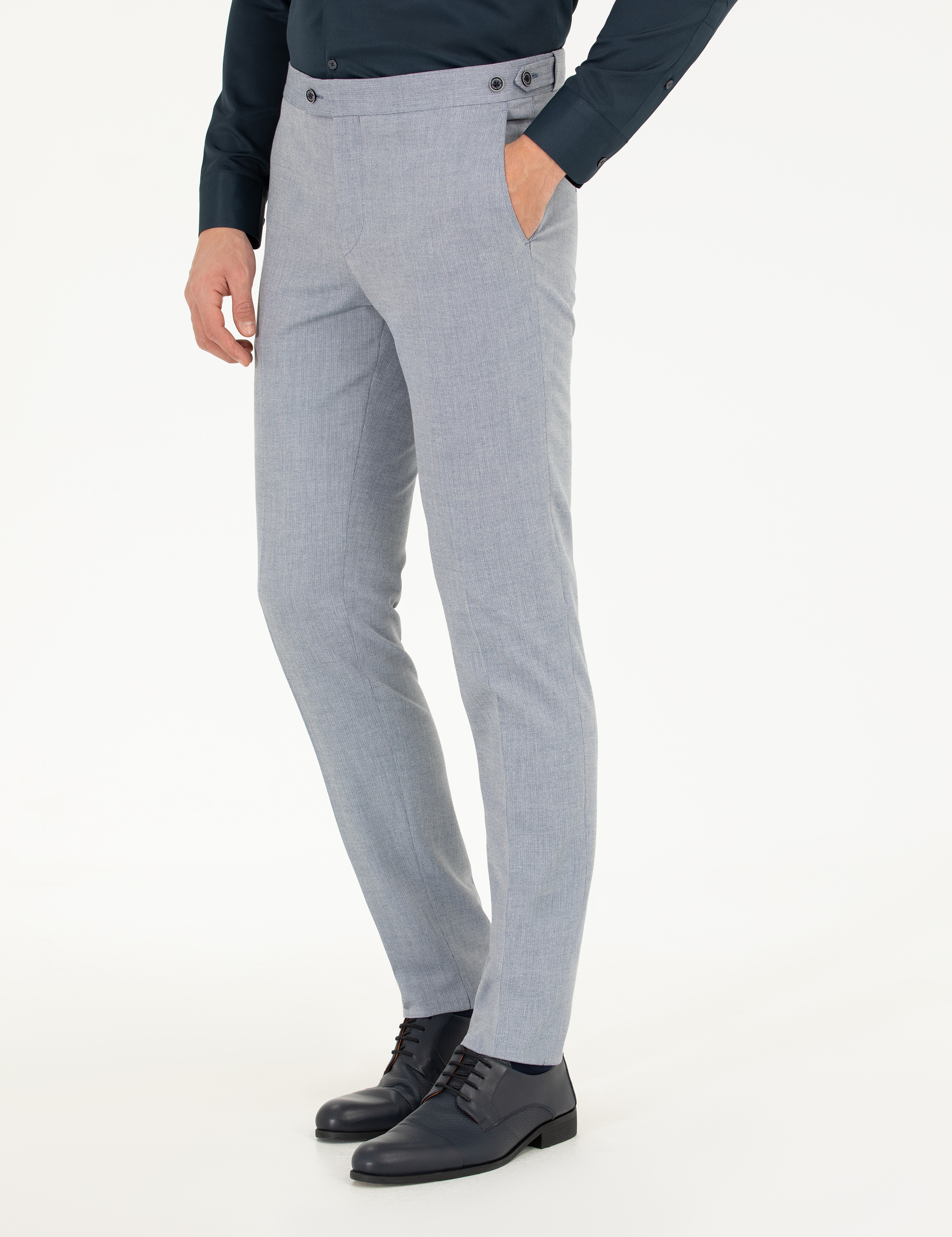 Saks Ex. Slim Fit Kumaş Pantolon - Image 2