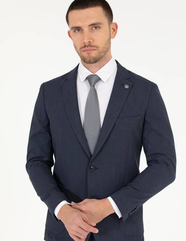 Lacivert Ex. Slim Fit Takım Elbise