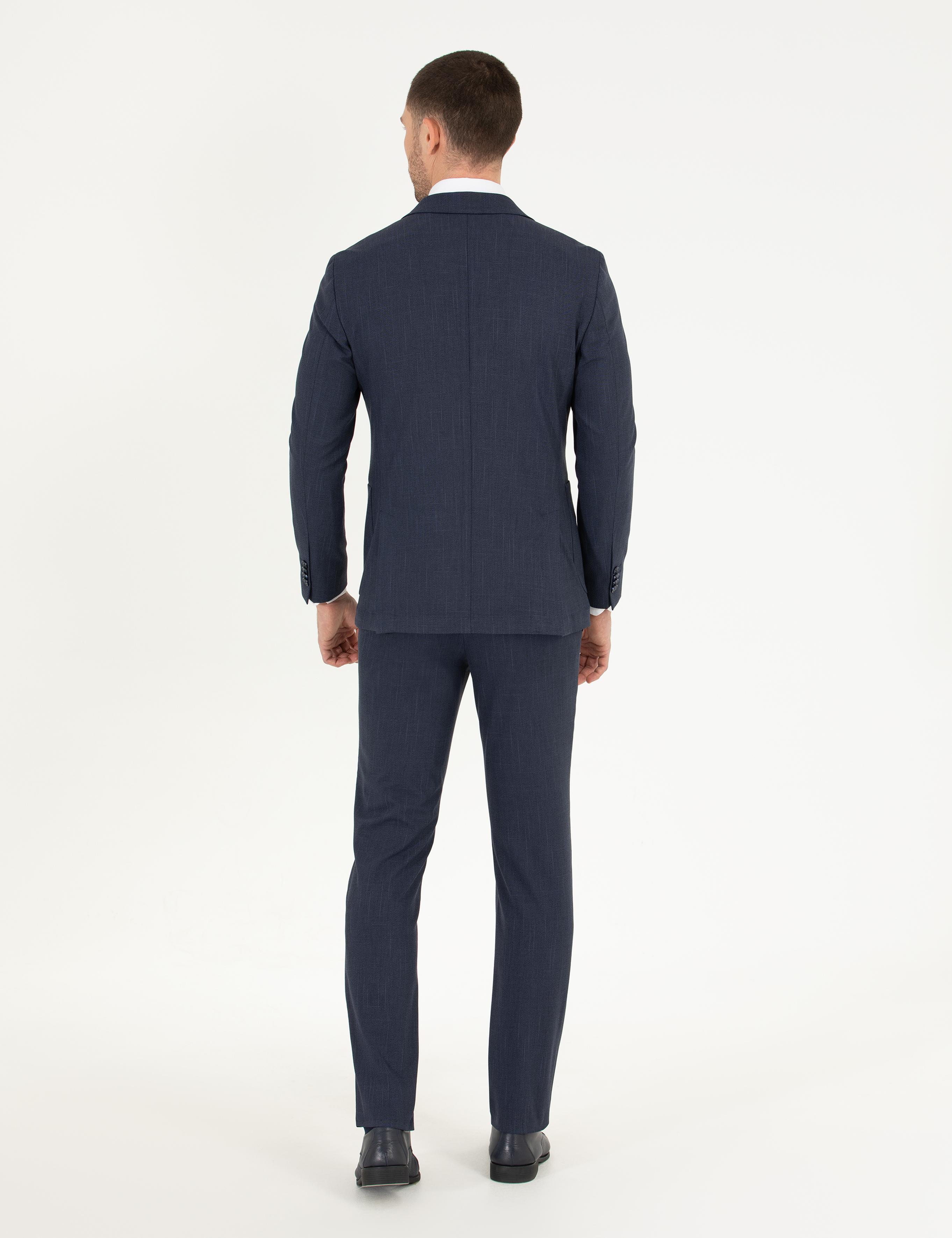 Lacivert Ex. Slim Fit Takım Elbise