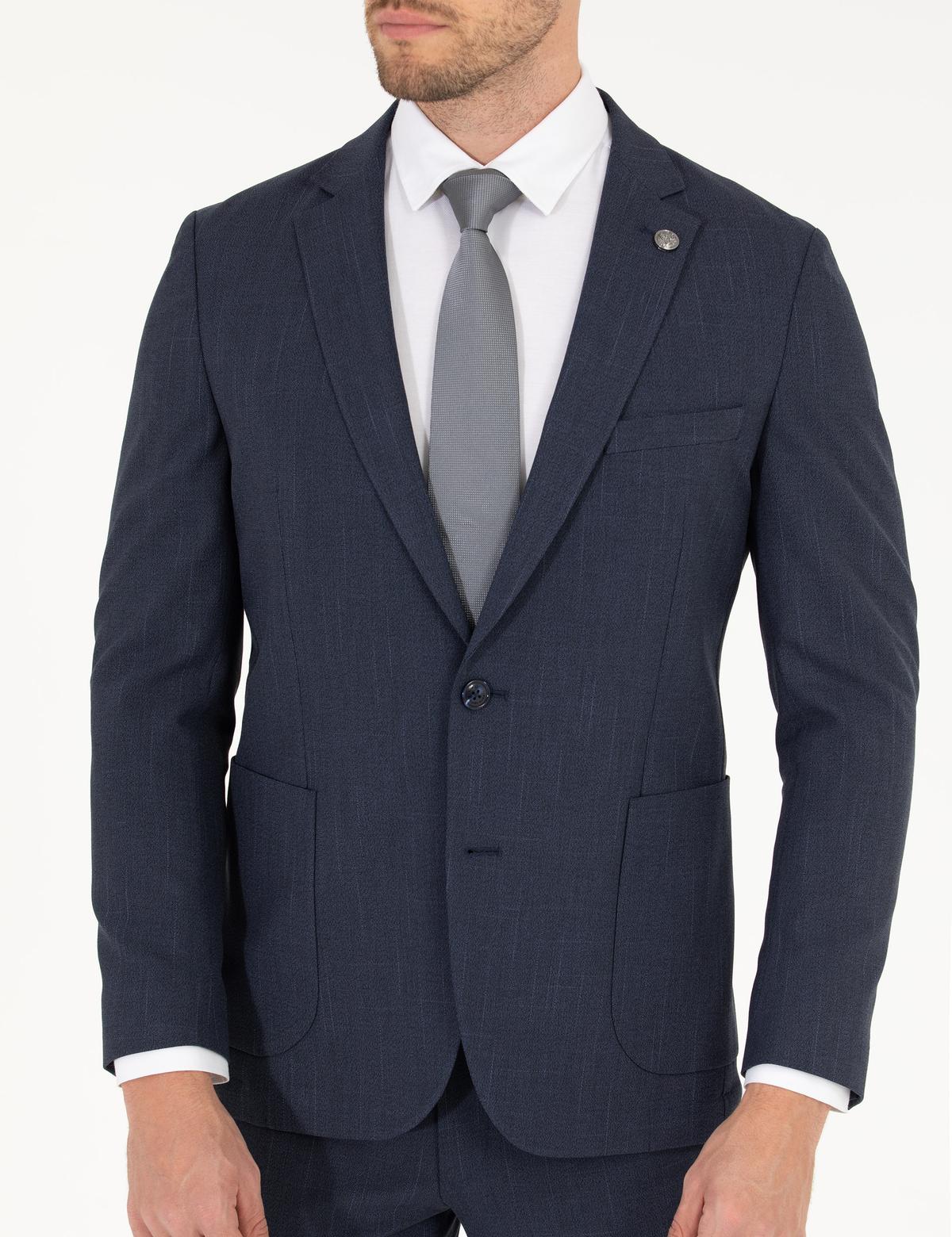 Lacivert Ex. Slim Fit Takım Elbise - 50269200062