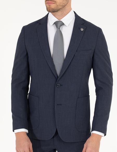 Lacivert Ex. Slim Fit Takım Elbise - 50269200062