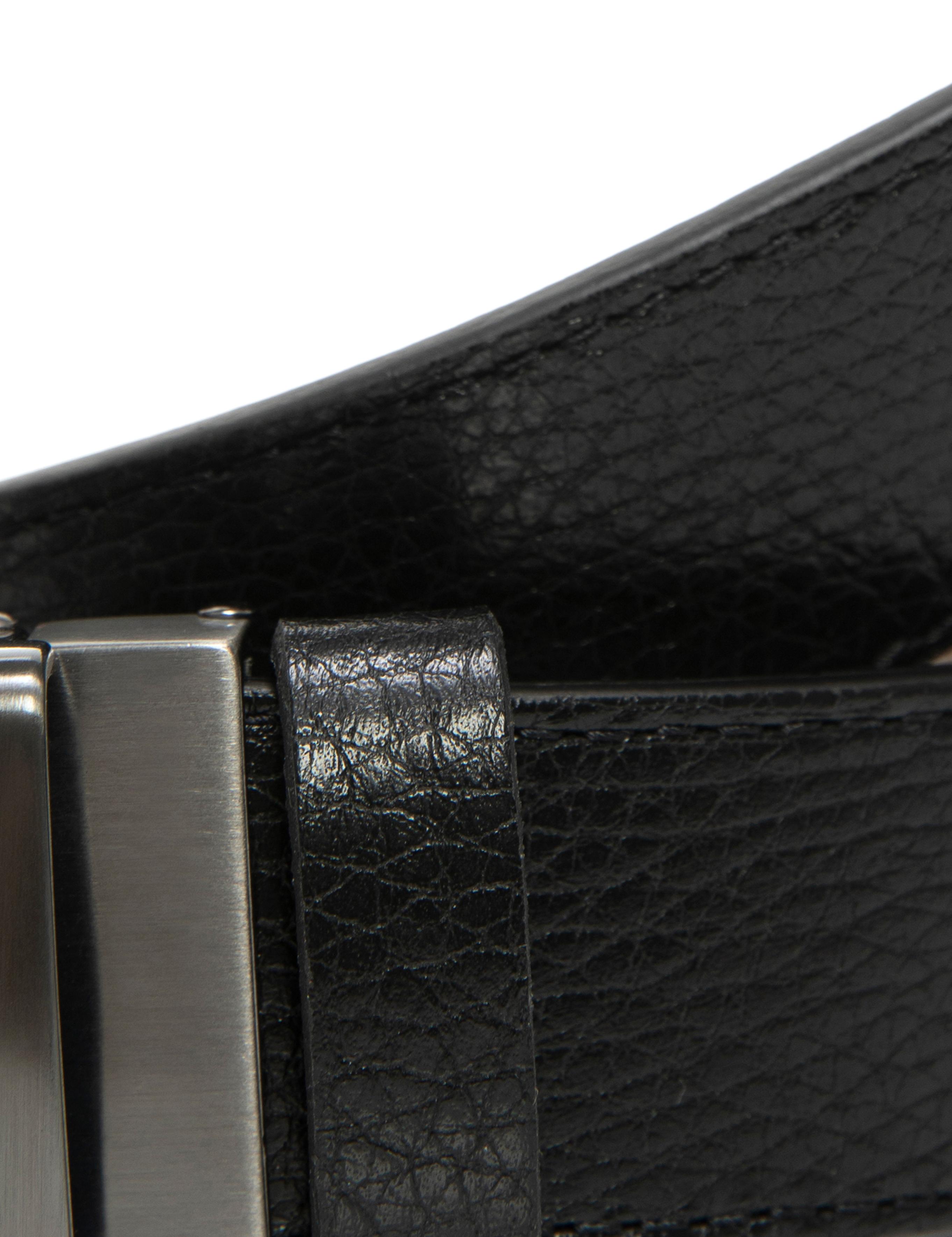 Siyah Çift Taraflı Kemer