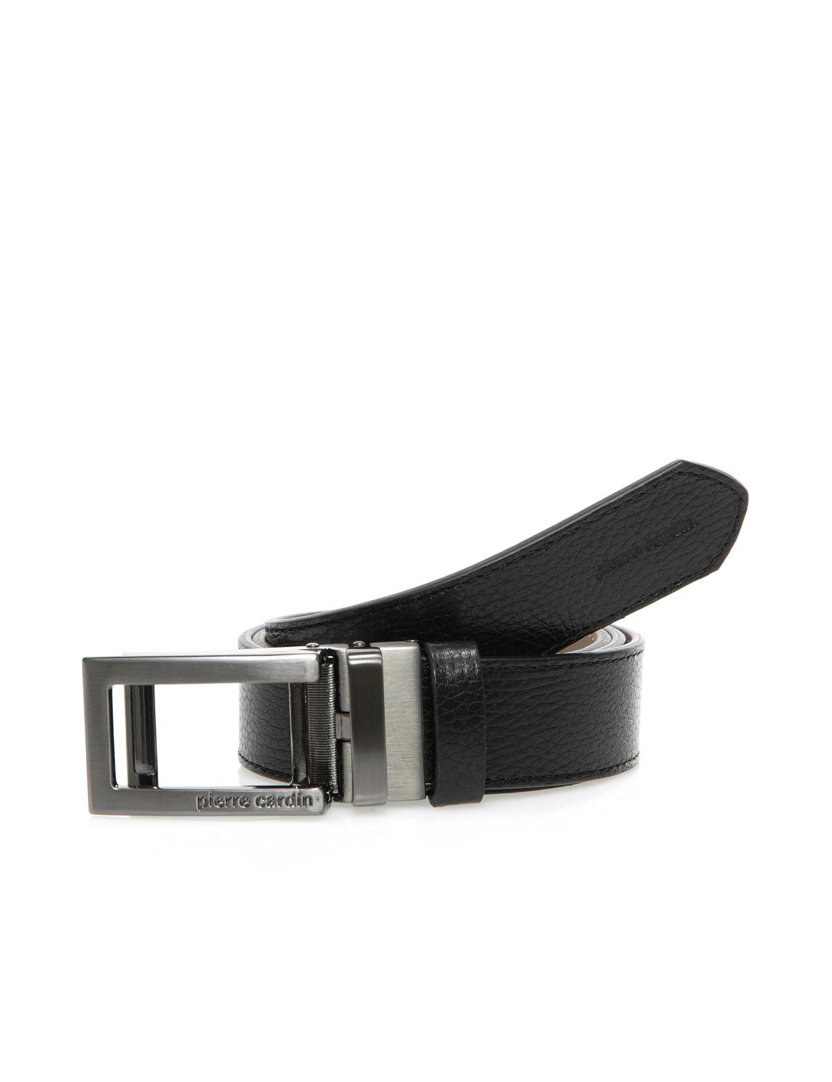 Siyah Çift Taraflı Kemer - 50271023001