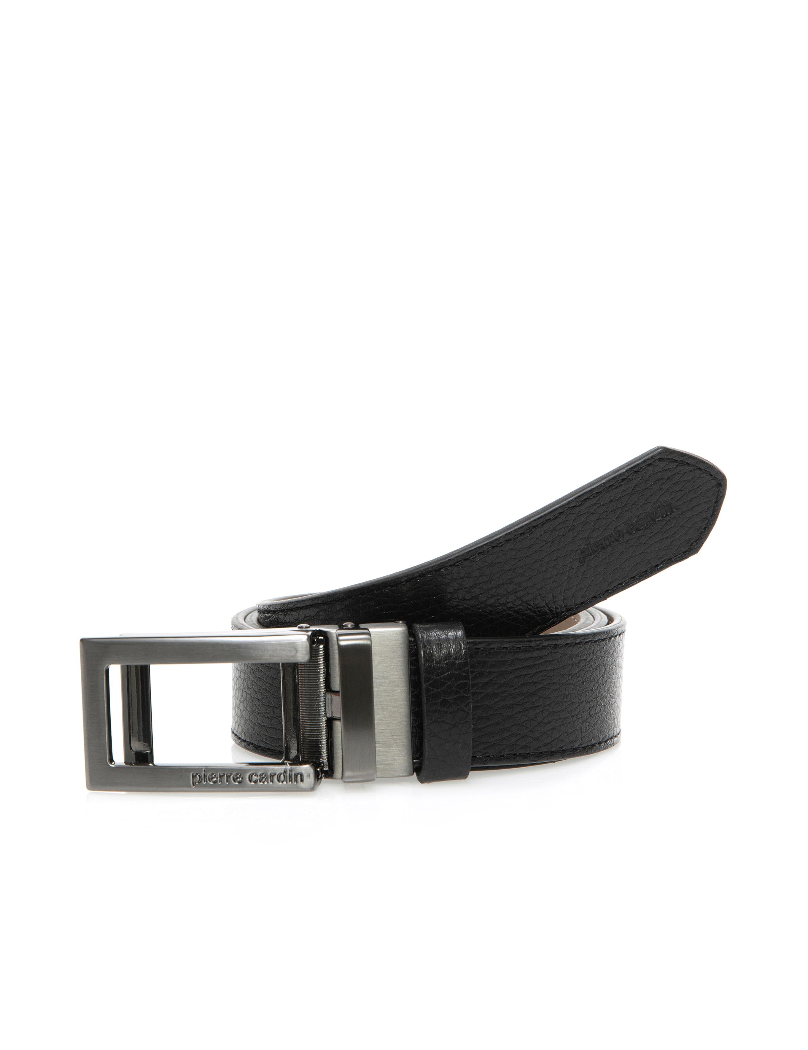 Siyah Çift Taraflı Kemer