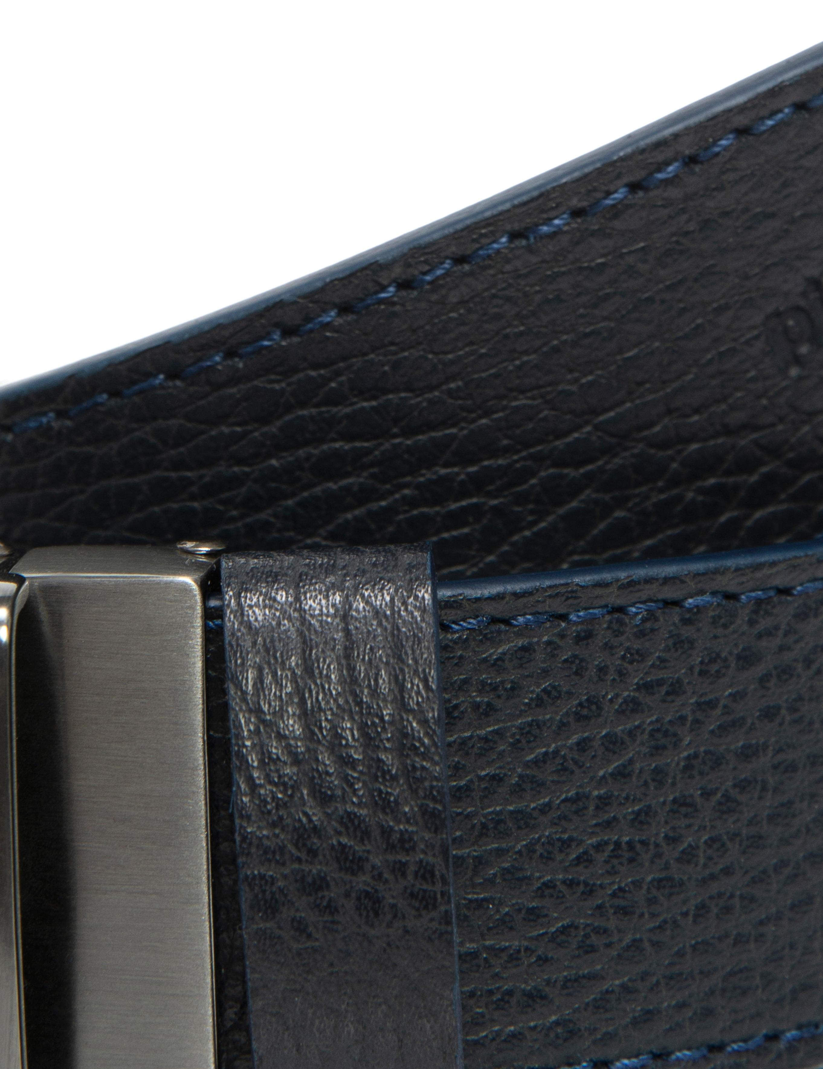 Lacivert Çift Taraflı Kemer