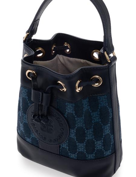 Denim Büzgülü Çanta - 50279144002